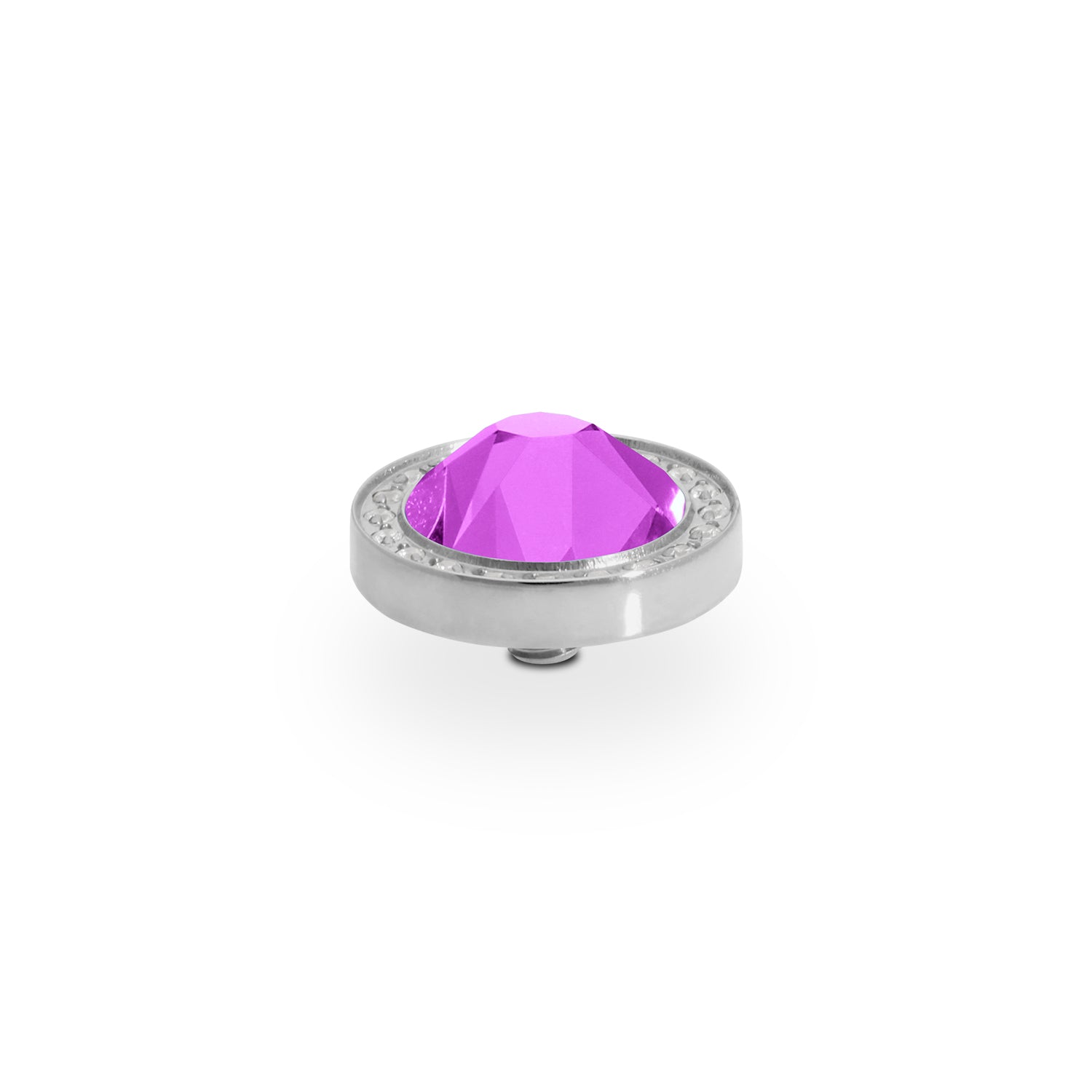 Canino Deluxe Top 10.5 mm - Silber Crystal Electric Violet Ignite