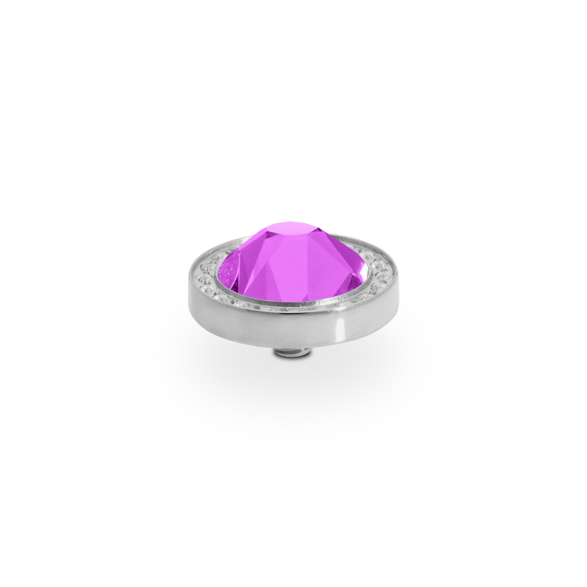 Canino Deluxe Top 10.5 mm - Silber Crystal Electric Violet Ignite