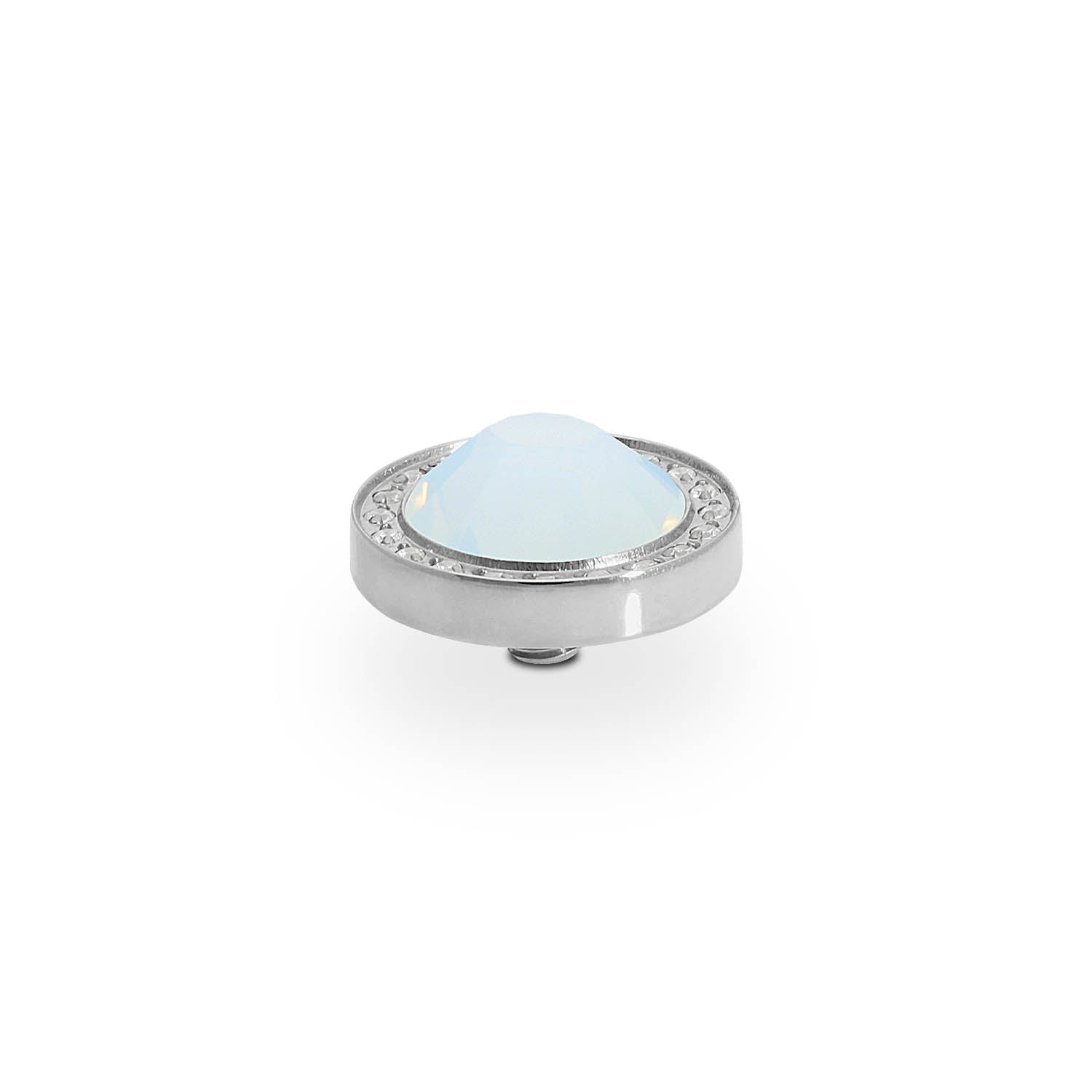 Canino Deluxe Top 10.5 mm - Silber white opal