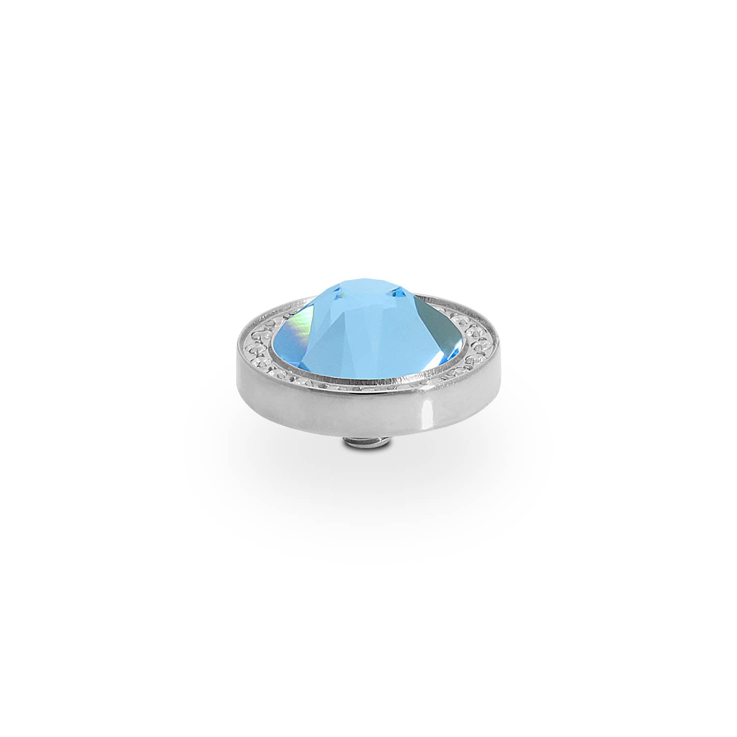 Canino Deluxe Top 10.5 mm - Silber aquamarine