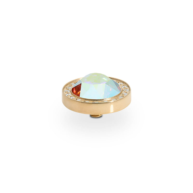 Canino Deluxe Top 10.5 mm - Gold crystal aurora boreale