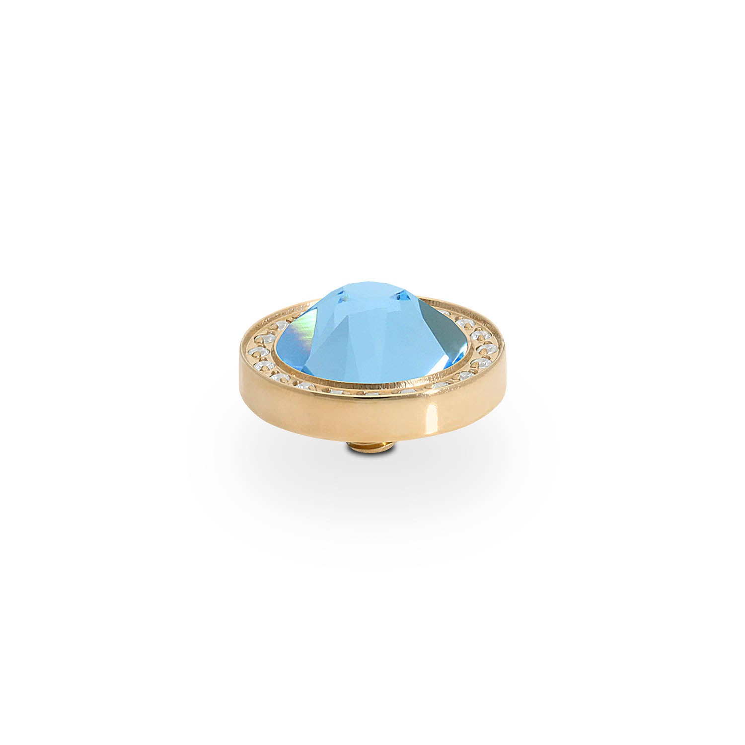 Canino Deluxe Top 10.5 mm - Gold aquamarine