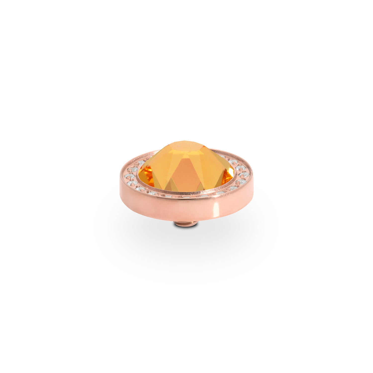 Canino Deluxe Top 10.5 mm - Roségold Crystal Mango Ignite