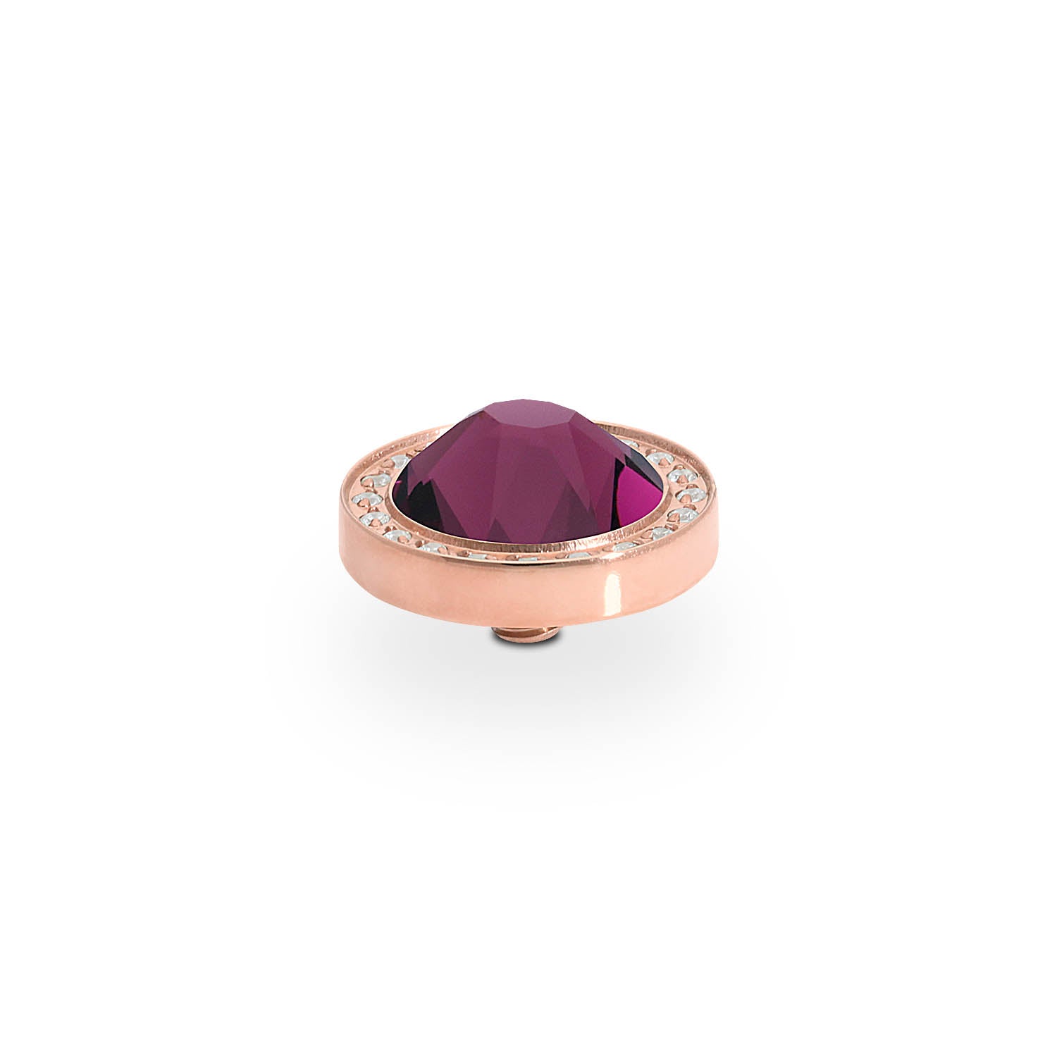 Canino Deluxe Top 10.5 mm - Roségold amethyst