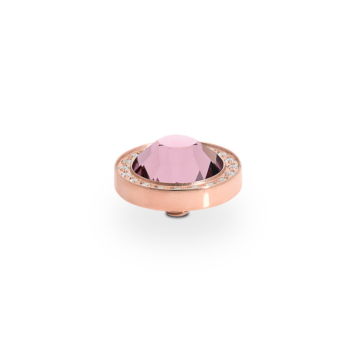 Canino Deluxe Top 10.5 mm - Roségold light amethyst