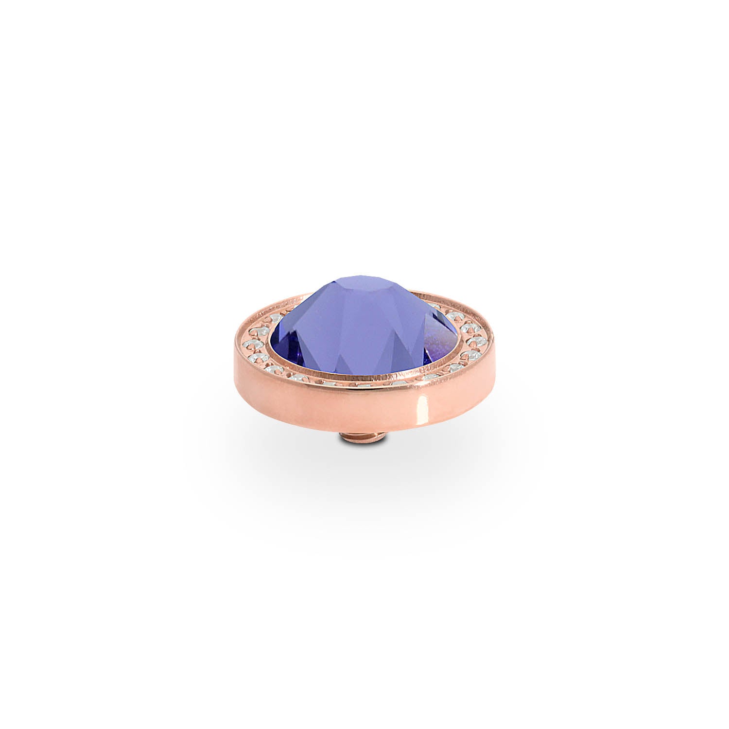 Canino Deluxe Top 10.5 mm - Roségold tanzanite
