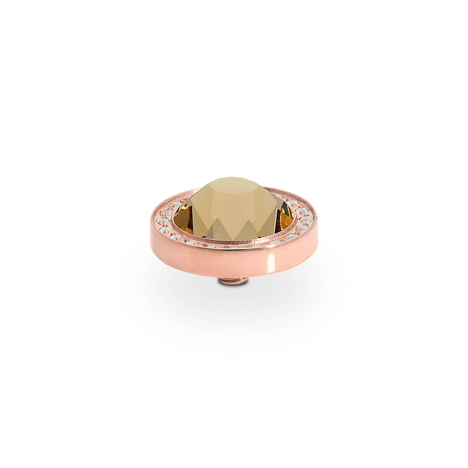 Canino Deluxe Top 10.5 mm - Roségold light colorado topaz