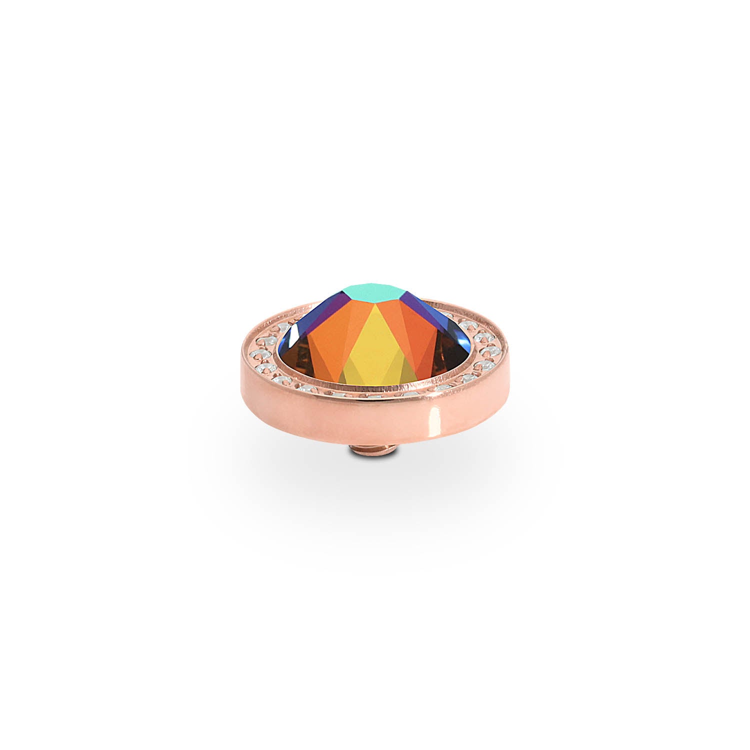 Canino Deluxe Top 10.5 mm - Roségold Crystal Vitrail Medium