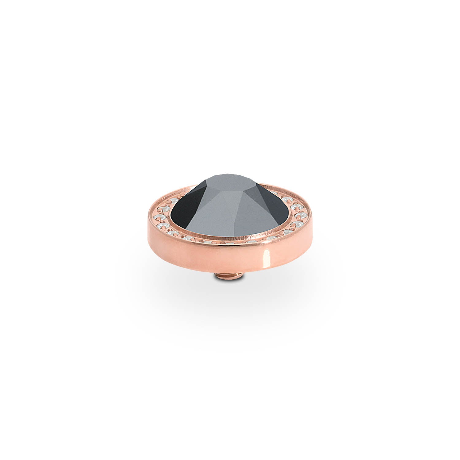 Canino Deluxe Top 10.5 mm - Roségold jet hematite