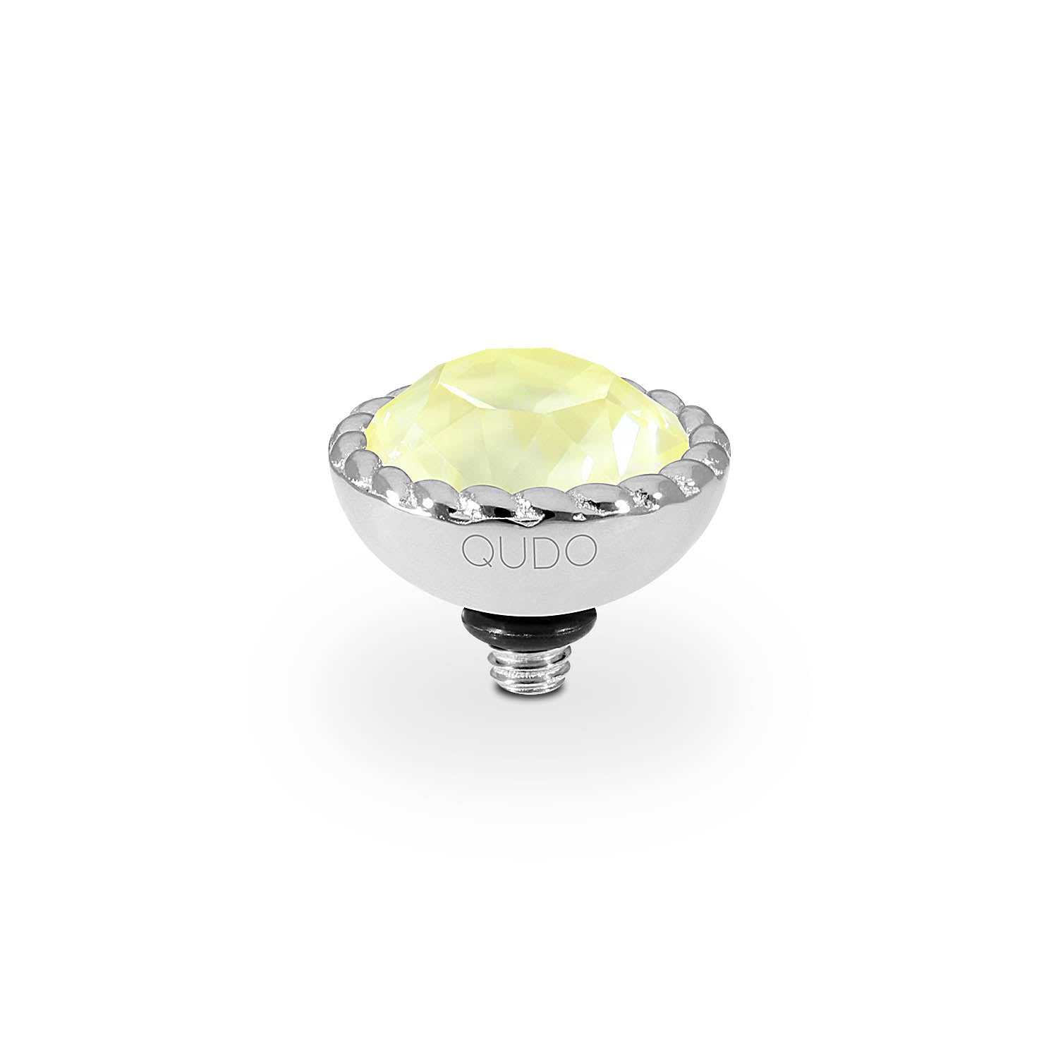 Bocconi Top 11 mm - Silber crystal soft yellow ignite