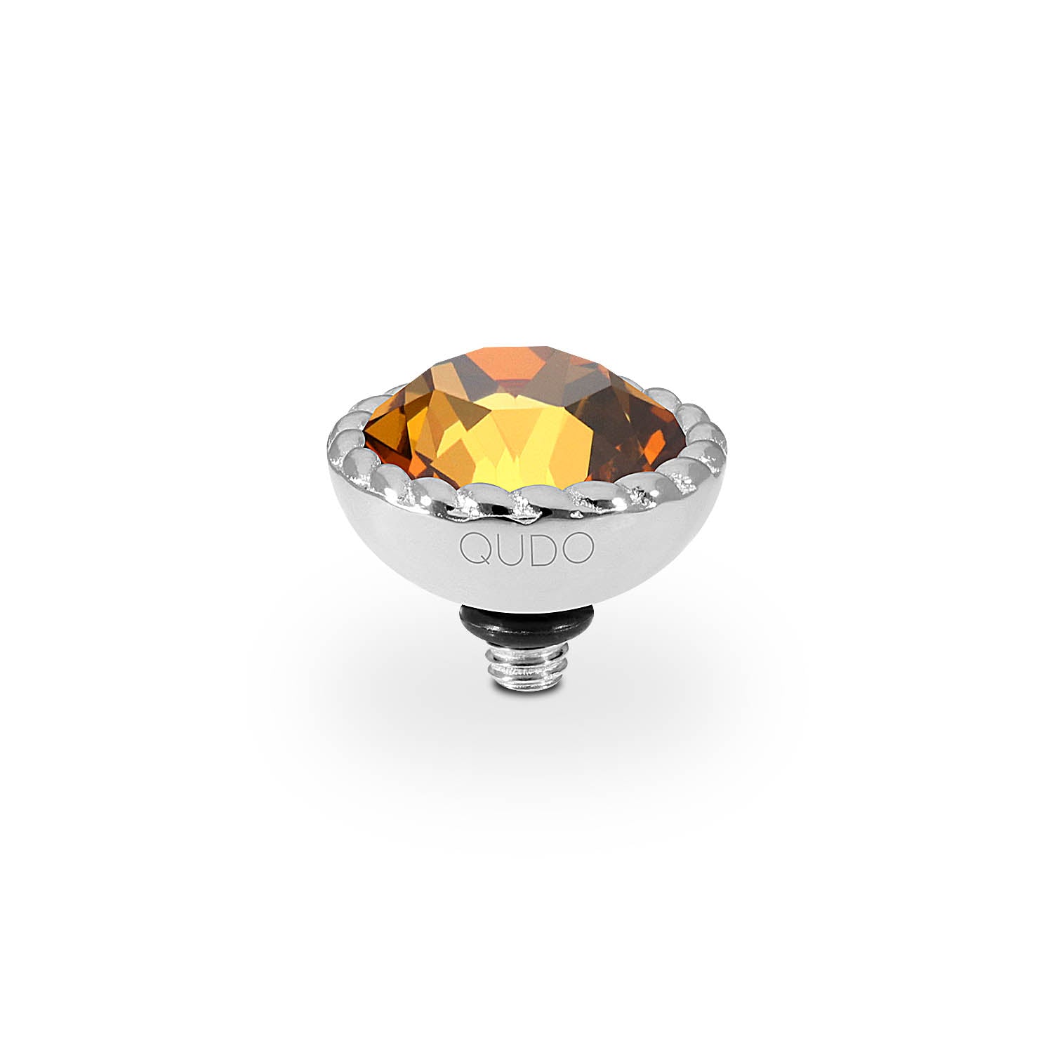 Bocconi Top 11 mm - Silber light amber