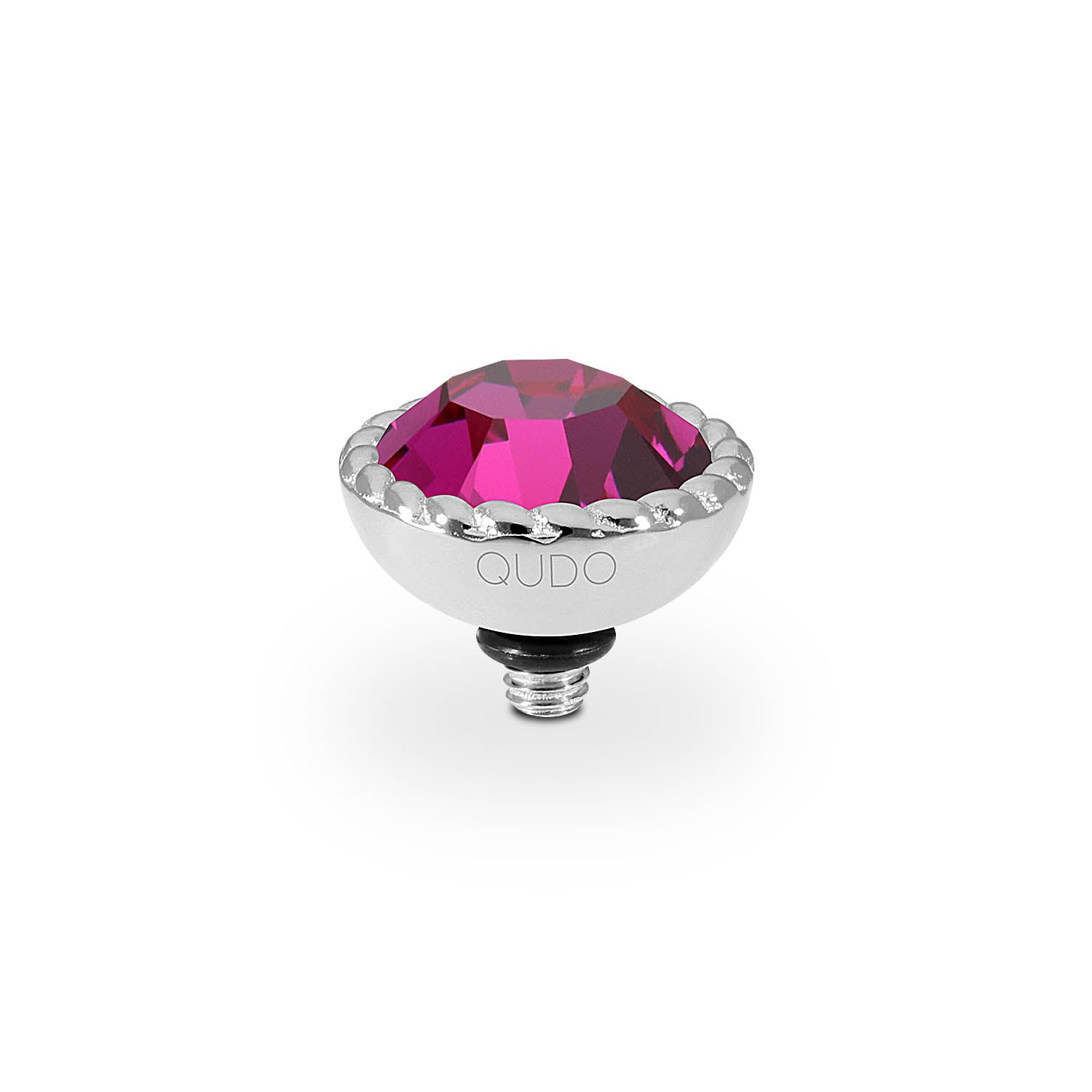 Bocconi Top 11 mm - Silber fuchsia