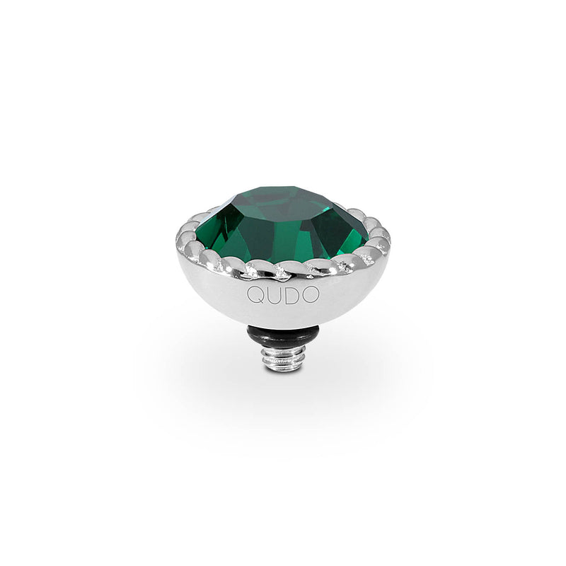 Bocconi Top 11 mm - Silber emerald