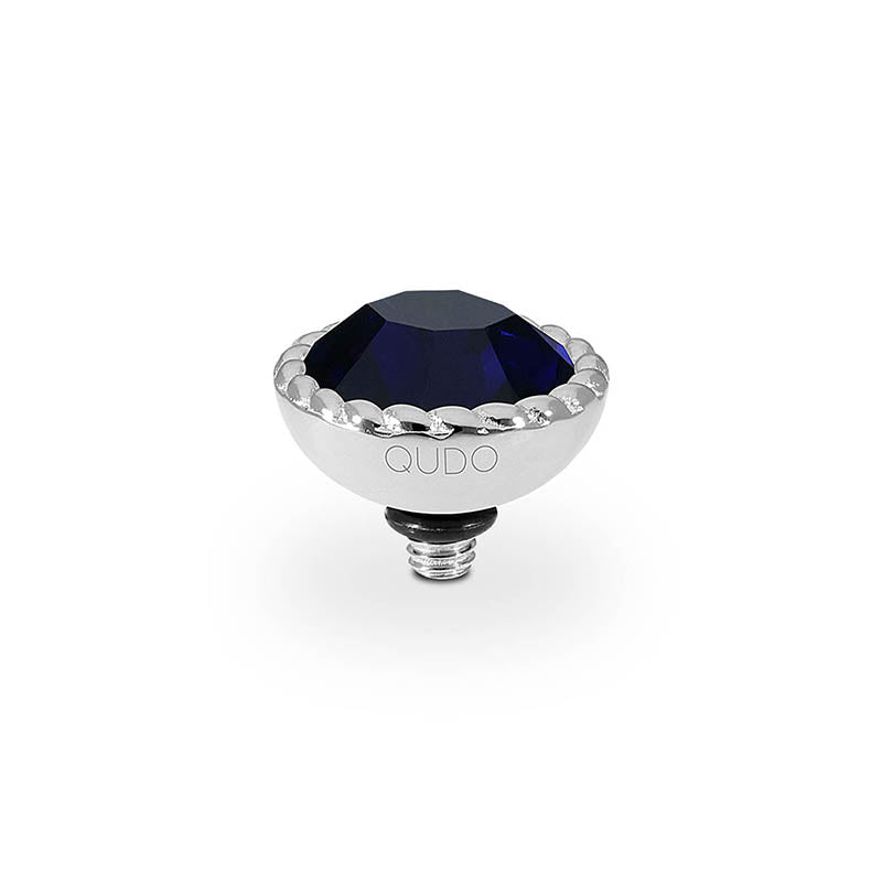 Bocconi Top 11 mm - Silber Dark Indigo
