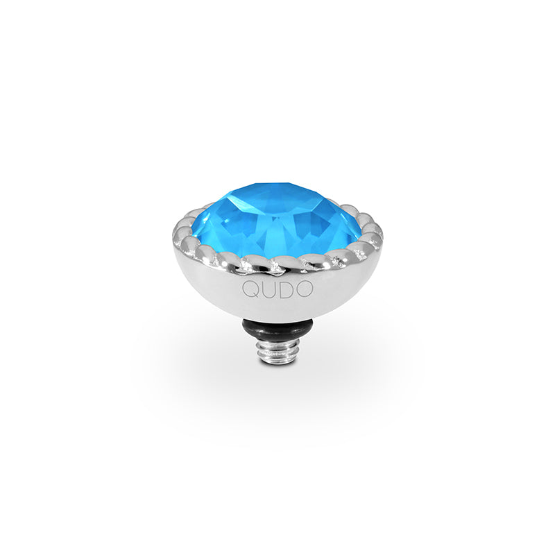 Bocconi Top 11 mm - Silber Crystal Electric Blue Ignite