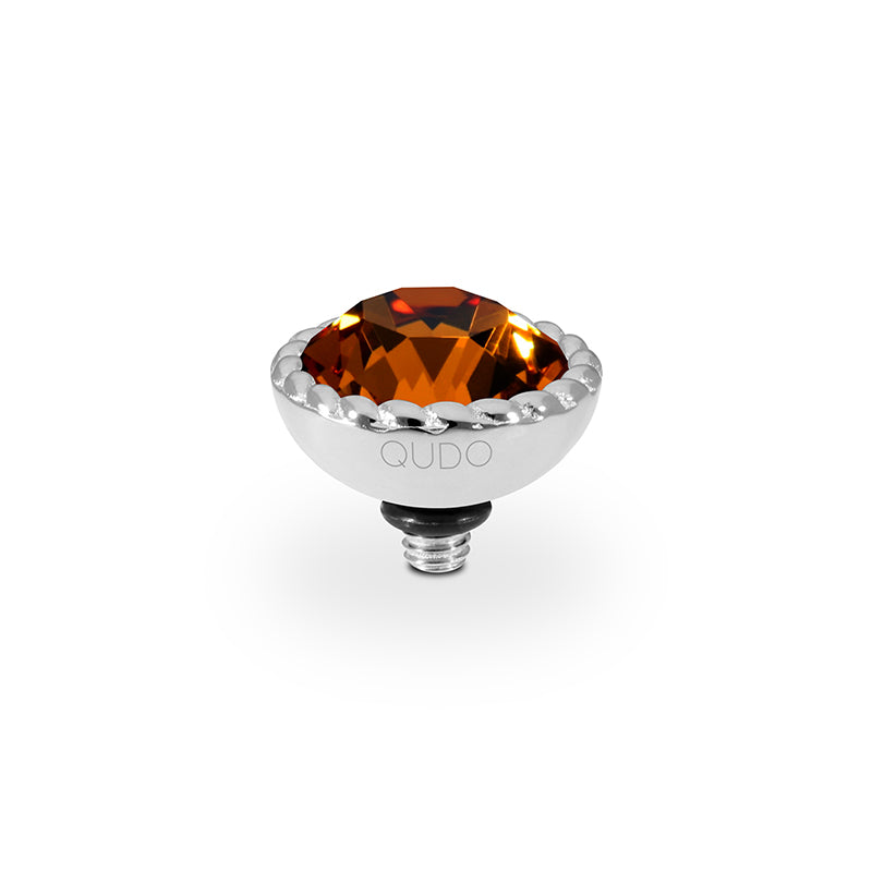 Bocconi Top 11 mm - Silber Smoked Topaz