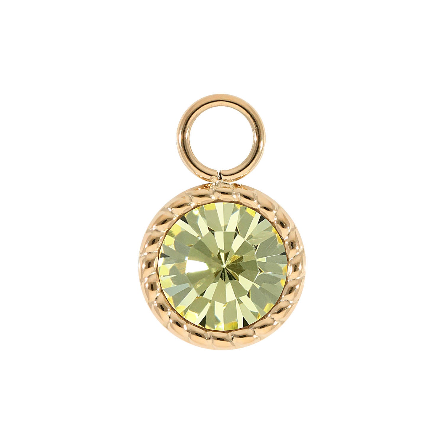 Bocconi Charm 11 mm - Gold Jonquil