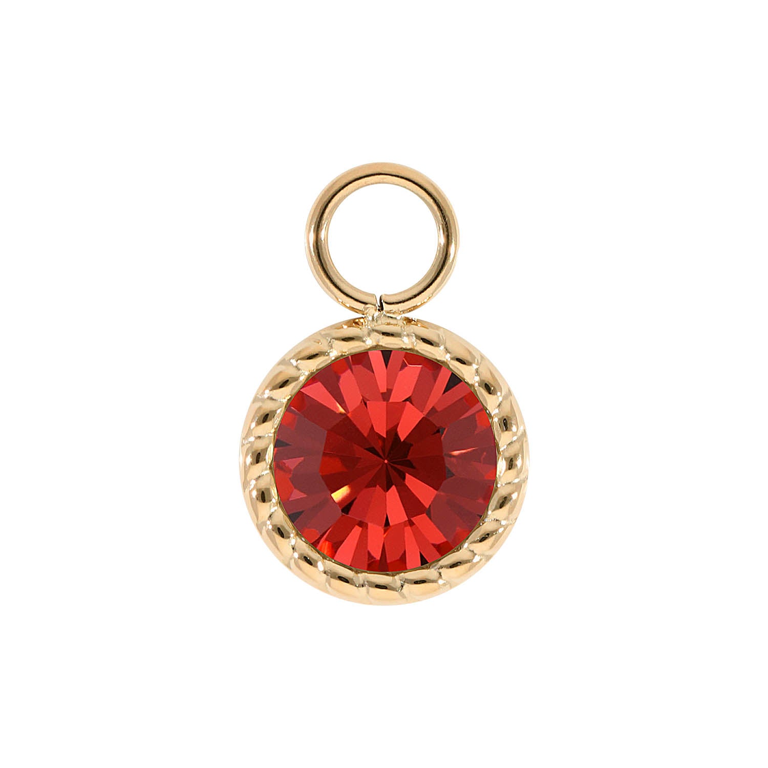 Bocconi Charm 11 mm - Gold padparadscha