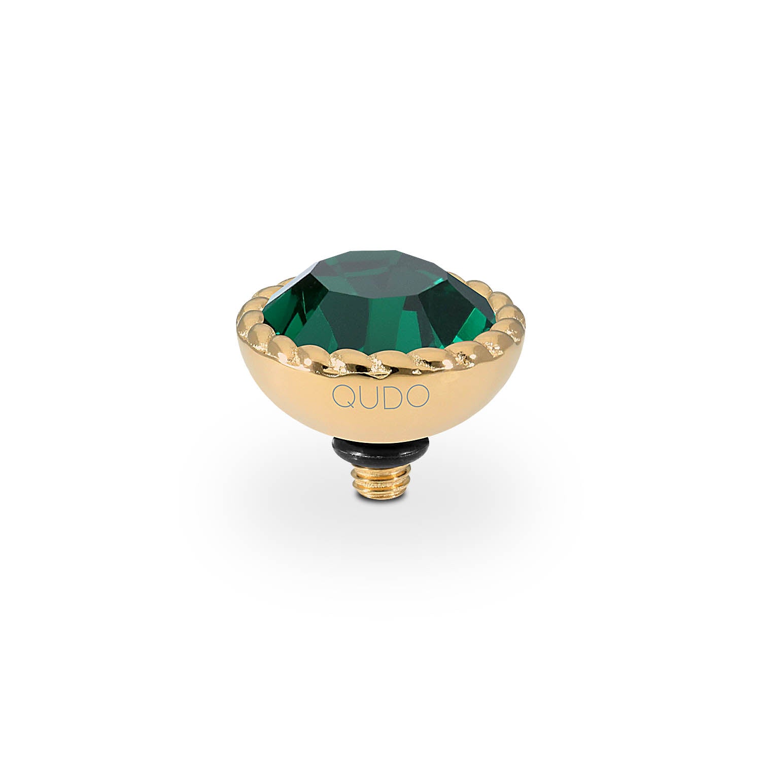 Bocconi Top 11 mm - Gold emerald