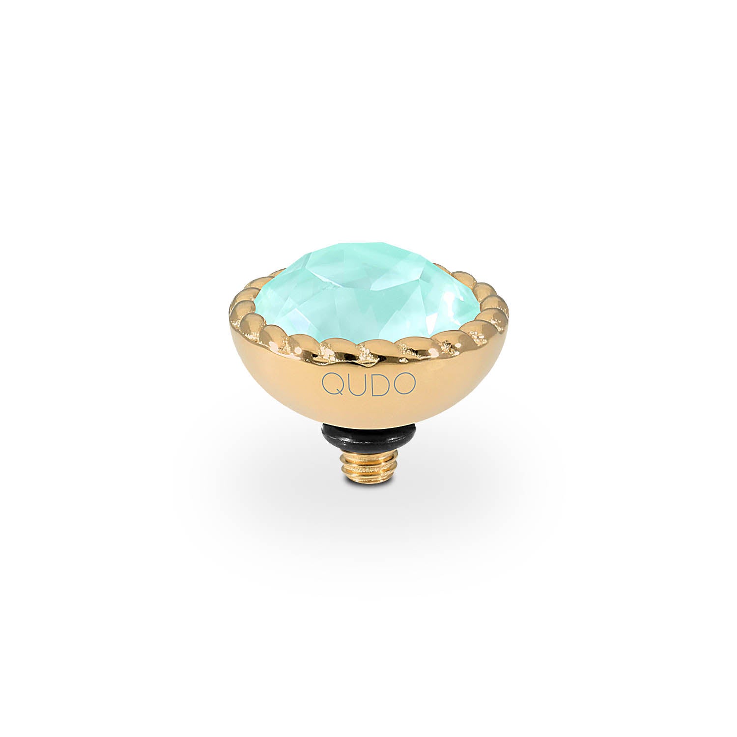 Bocconi Top 11 mm - Gold crystal soft mint ignite