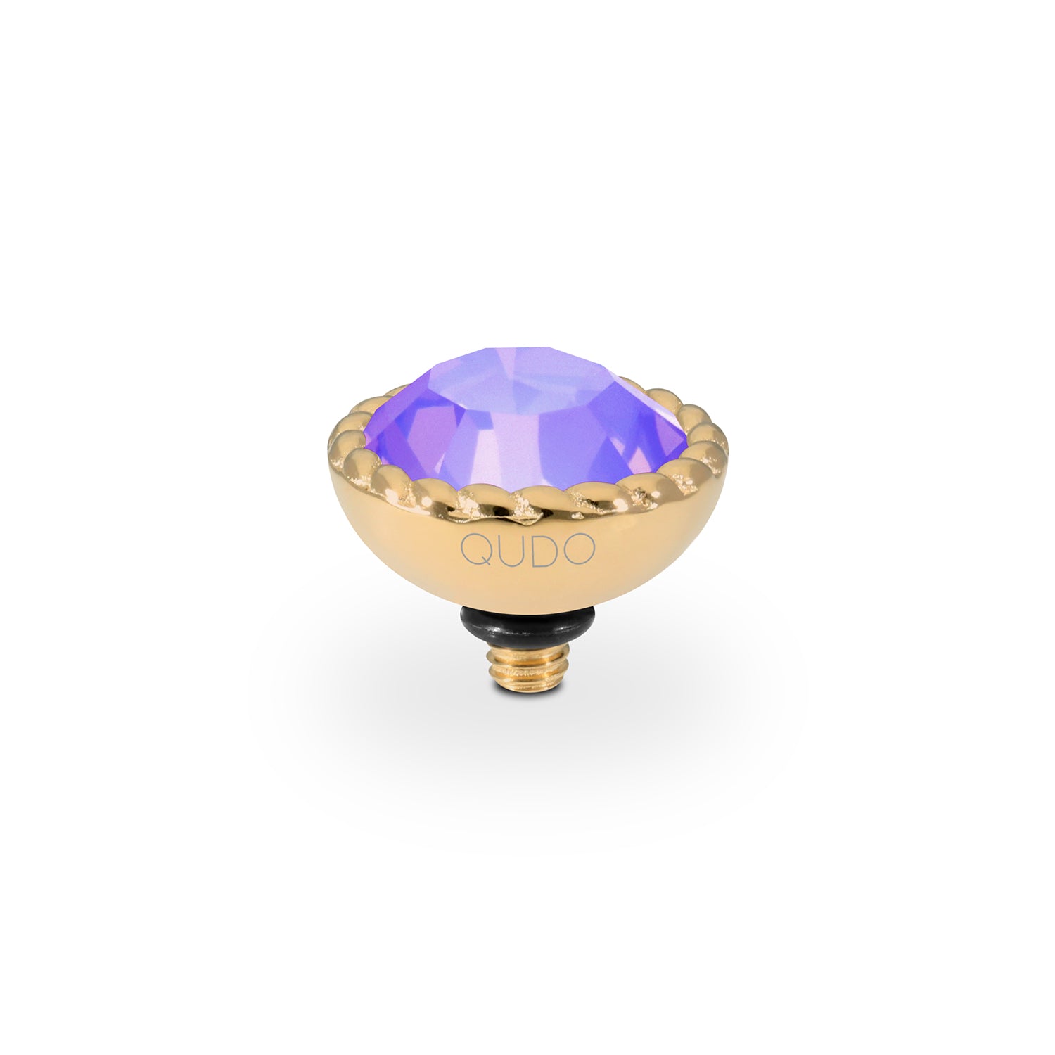 Bocconi Top 11 mm - Gold Crystal Purple Ignite