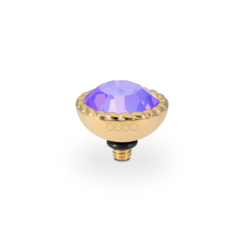 Bocconi Top 11 mm - Gold Crystal Purple Ignite