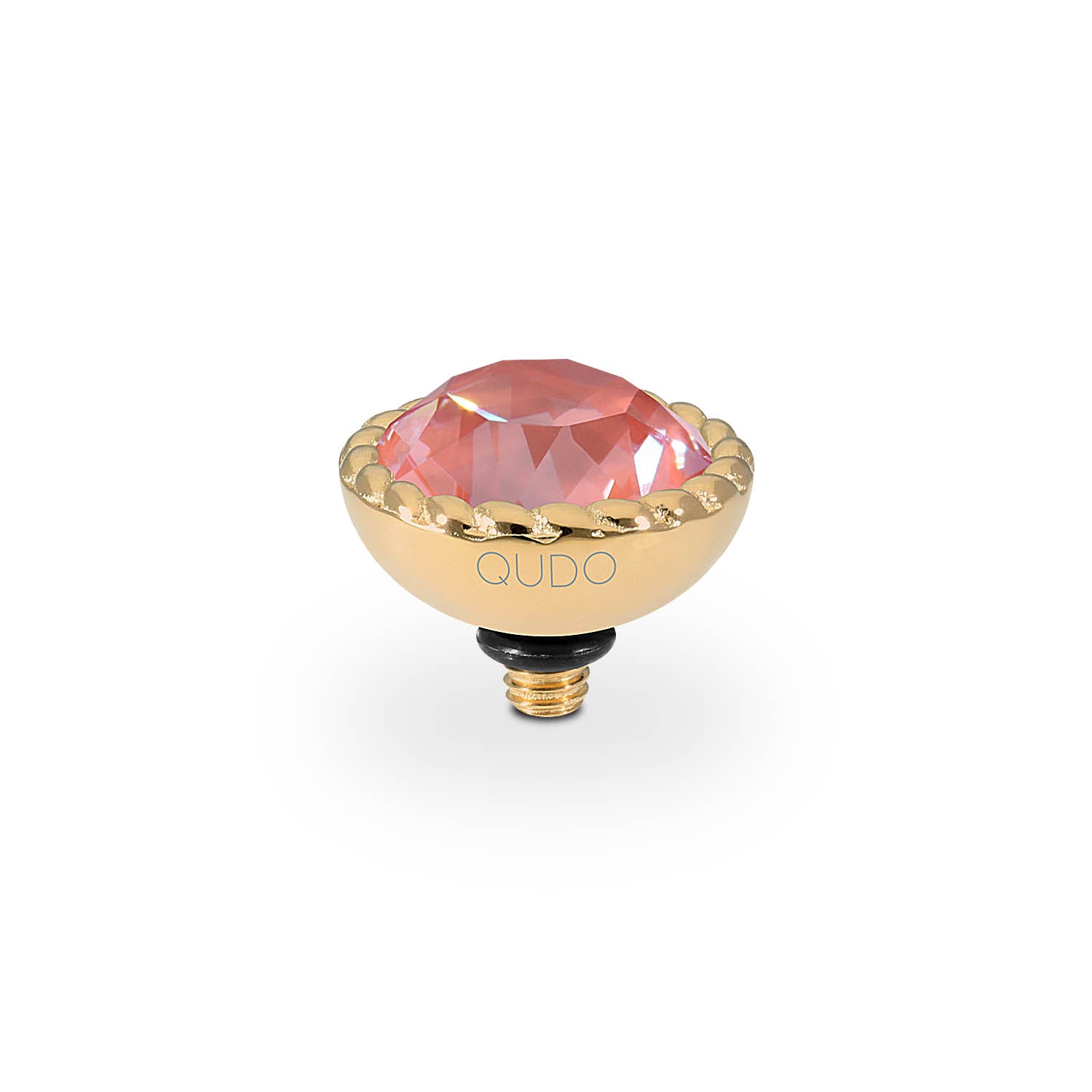 Bocconi Top 11 mm - Gold crystal maroon ignite