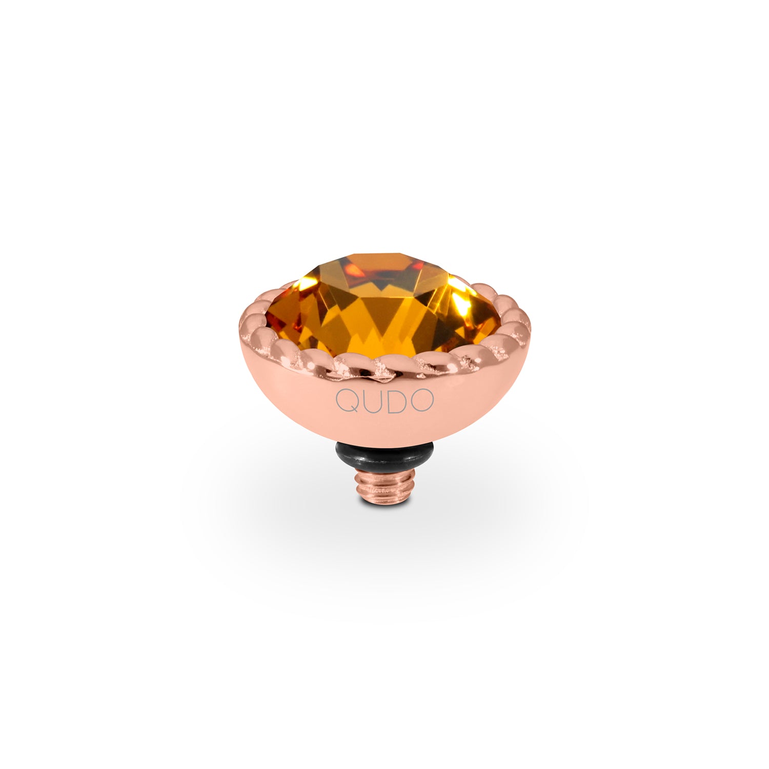 Bocconi Top 11 mm - Roségold Topaz