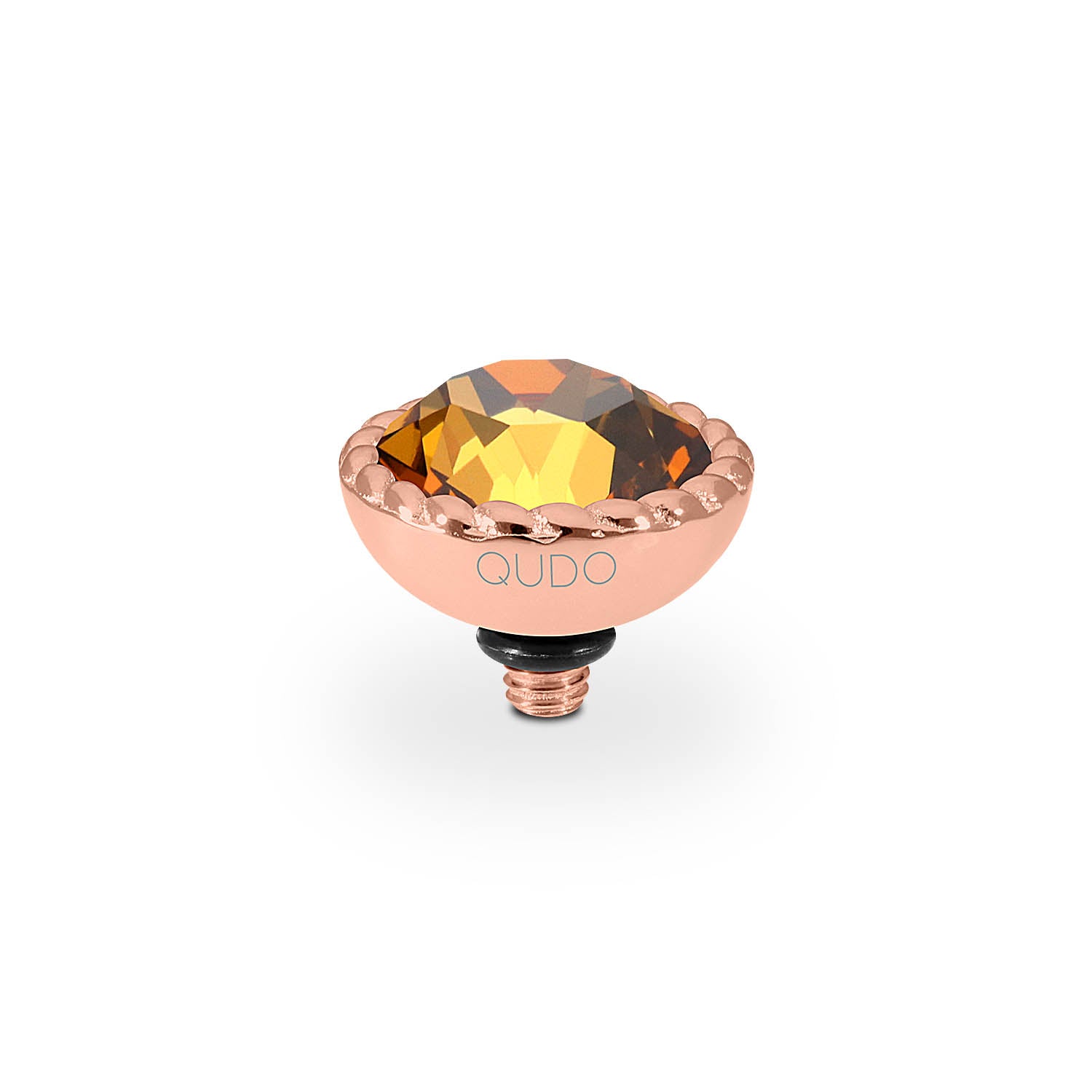 Bocconi Top 11 mm - Roségold light amber