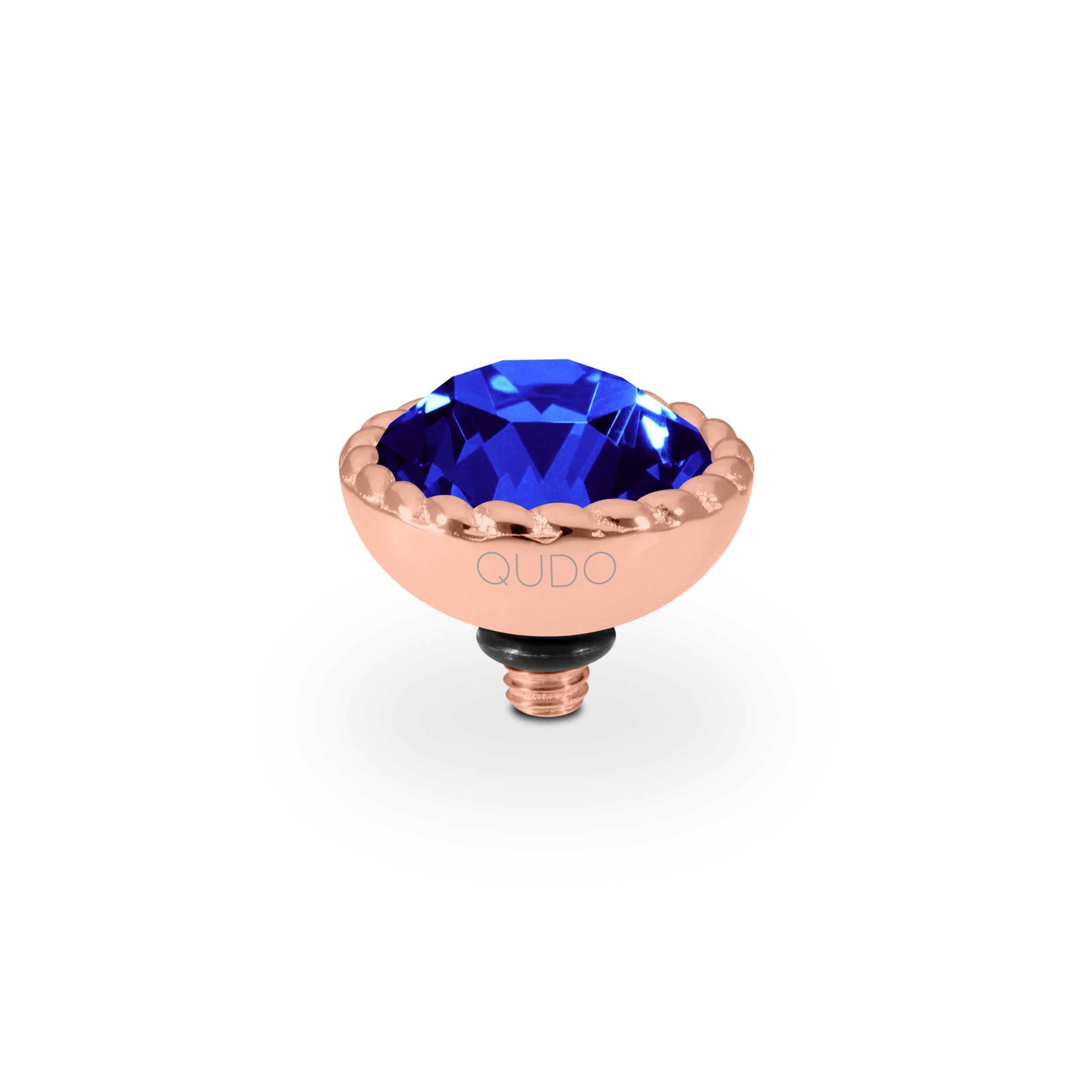 Bocconi Top 11 mm - Roségold ReCreated Dark Sapphire