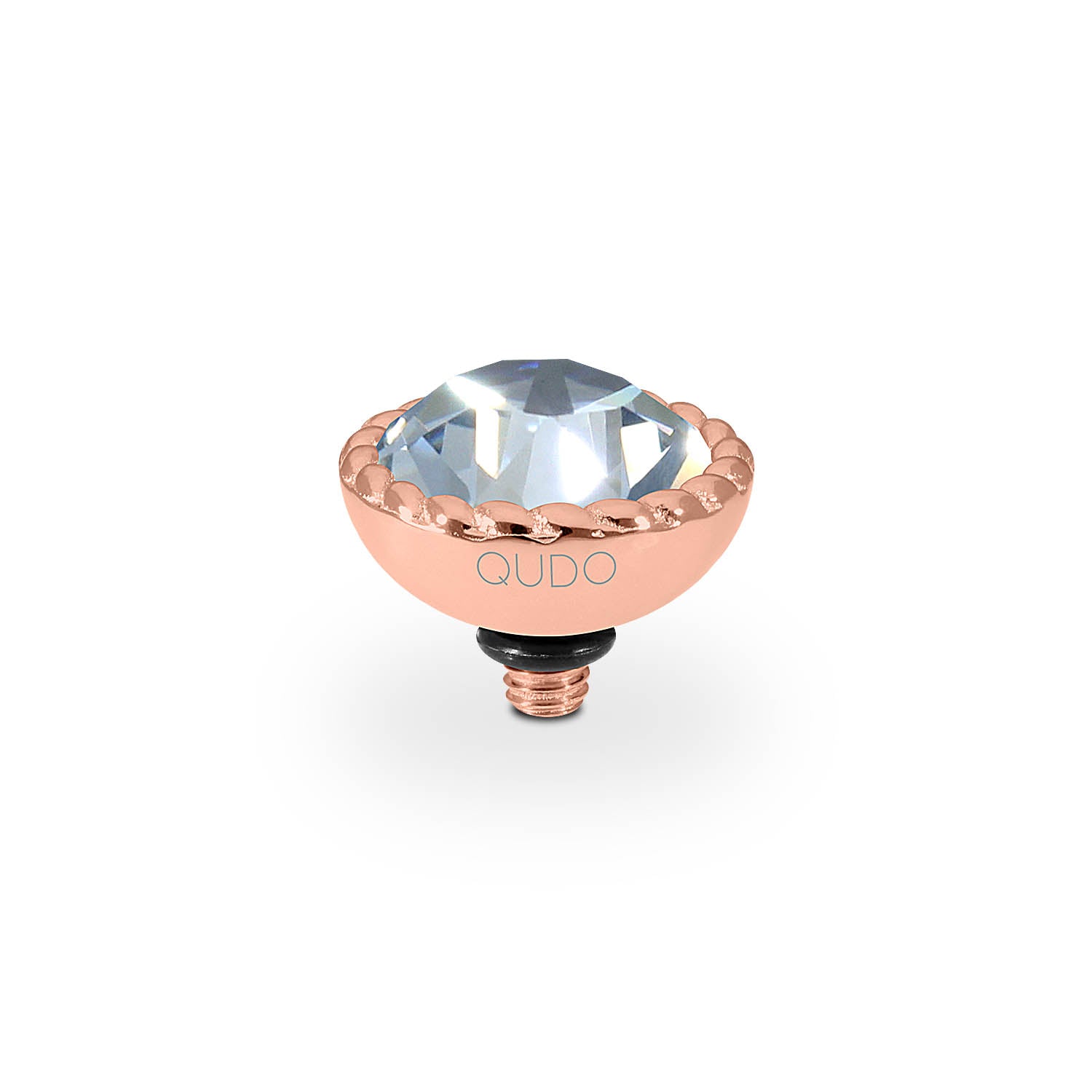 Bocconi Top 11 mm - Roségold blue shade