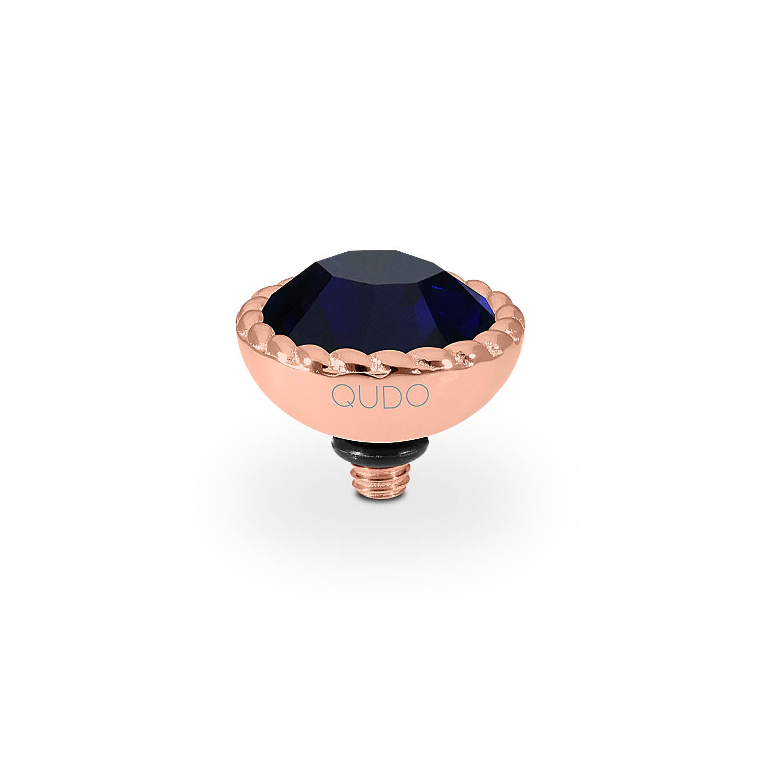 Bocconi Top 11 mm - Roségold Dark Indigo