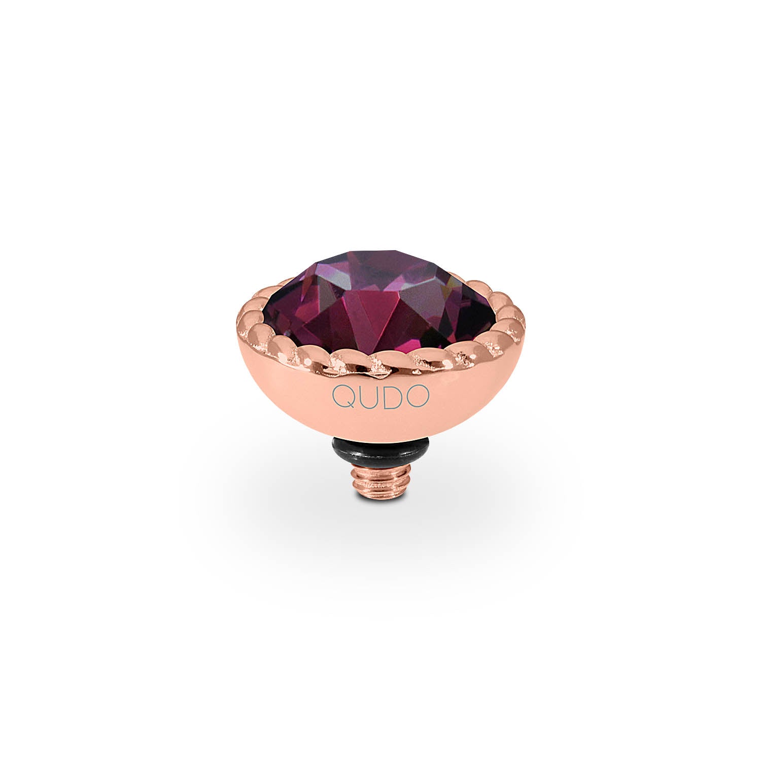 Bocconi Top 11 mm - Roségold amethyst