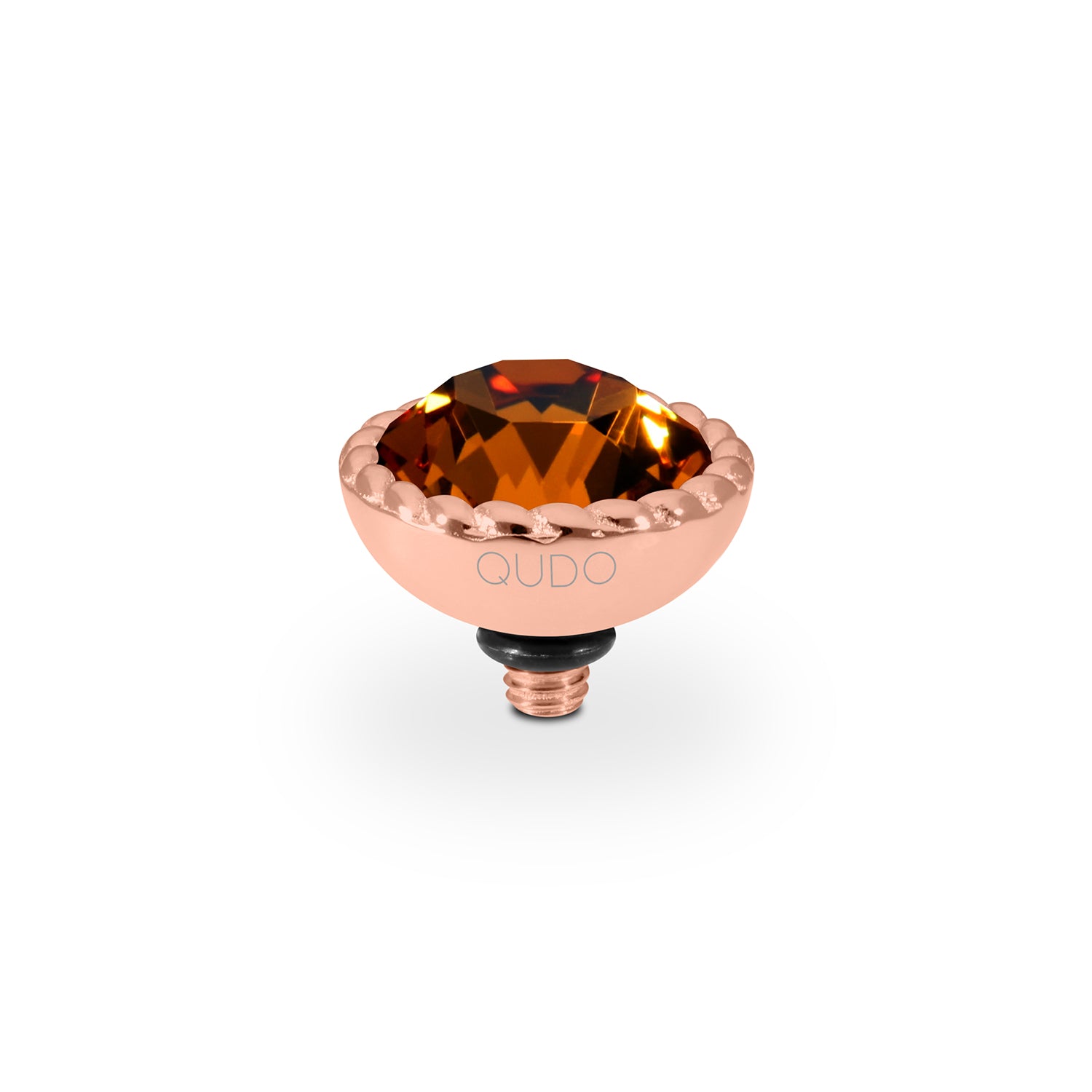 Bocconi Top 11 mm - Roségold Smoked Topaz