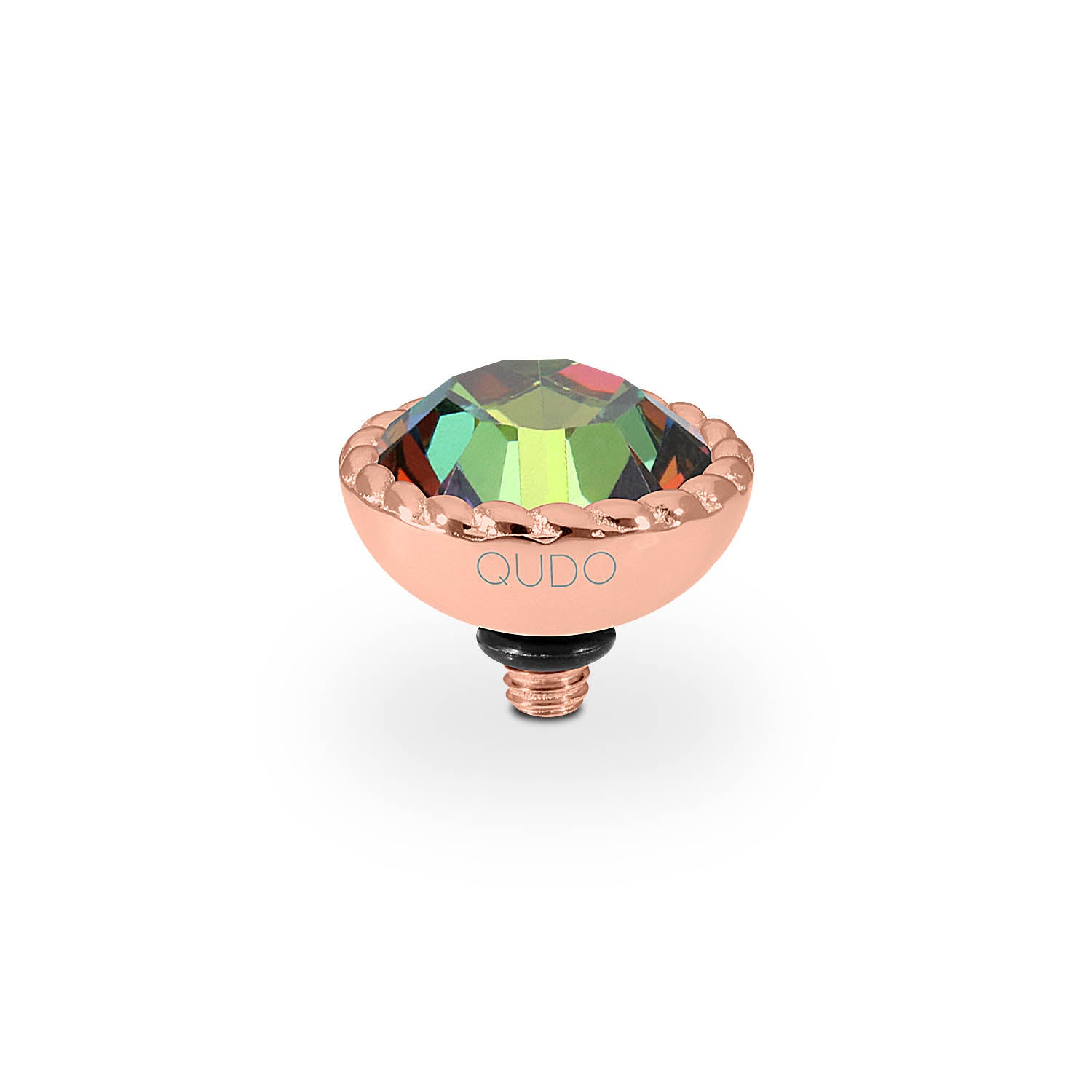 Bocconi Top 11 mm - Roségold Crystal Vitrail Medium