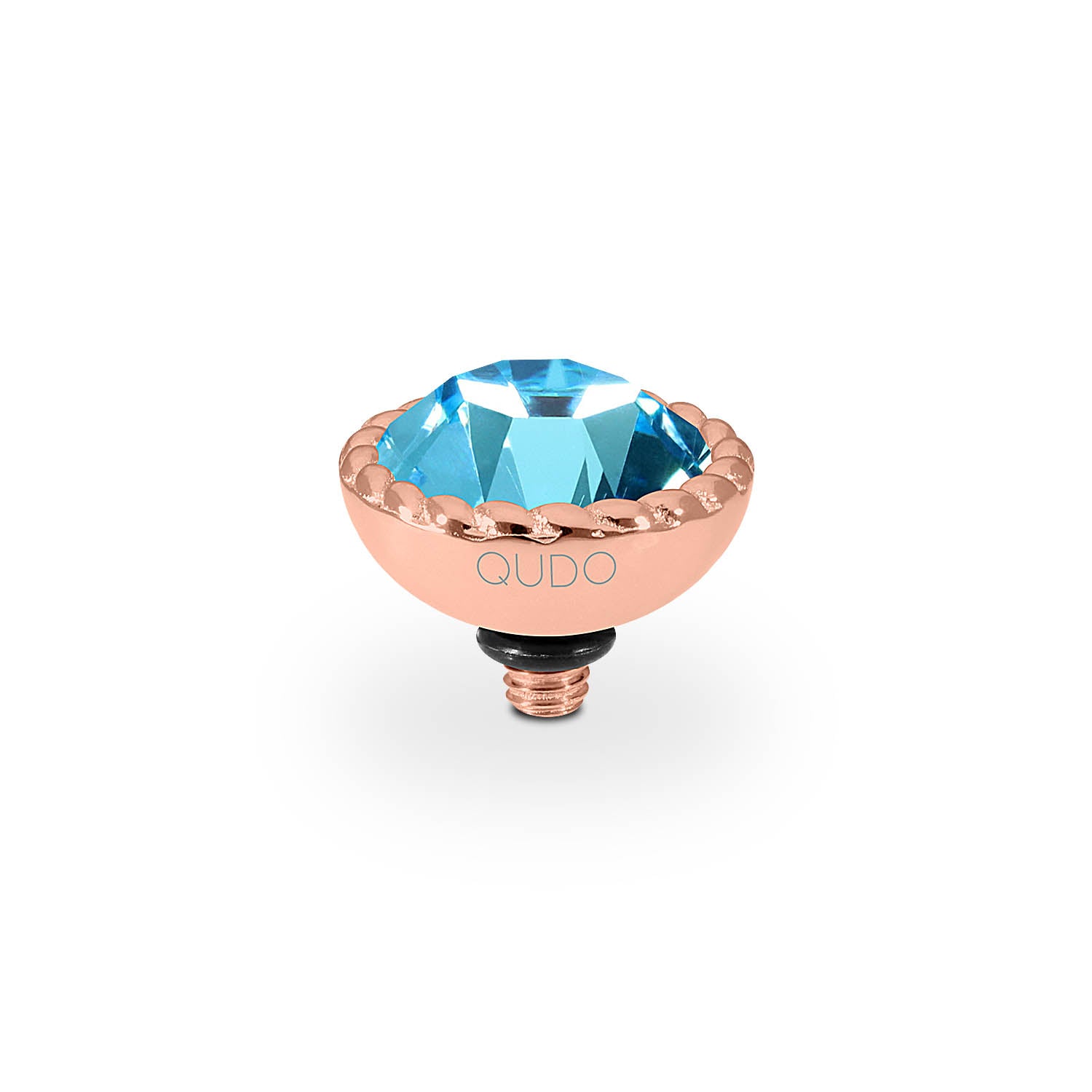 Bocconi Top 11 mm - Roségold aquamarine