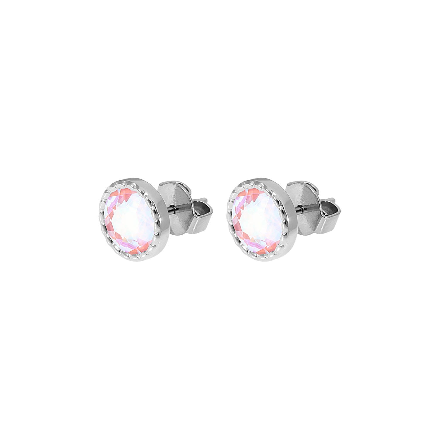 Bocconi Flat Ear Studs 9 mm - Gold