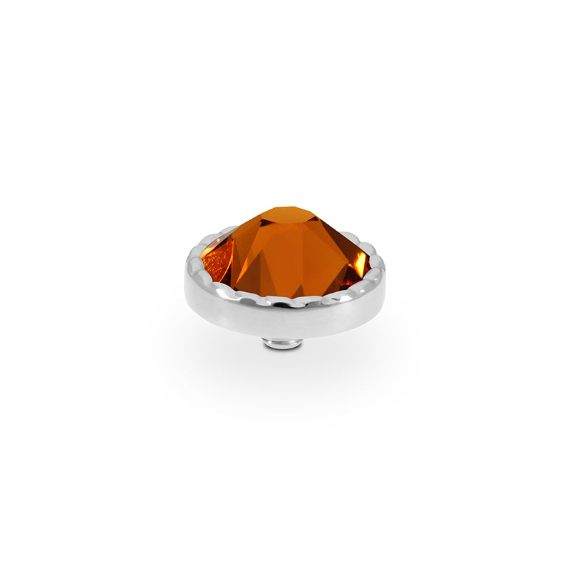 Bocconi flat Top 9 mm - Gold