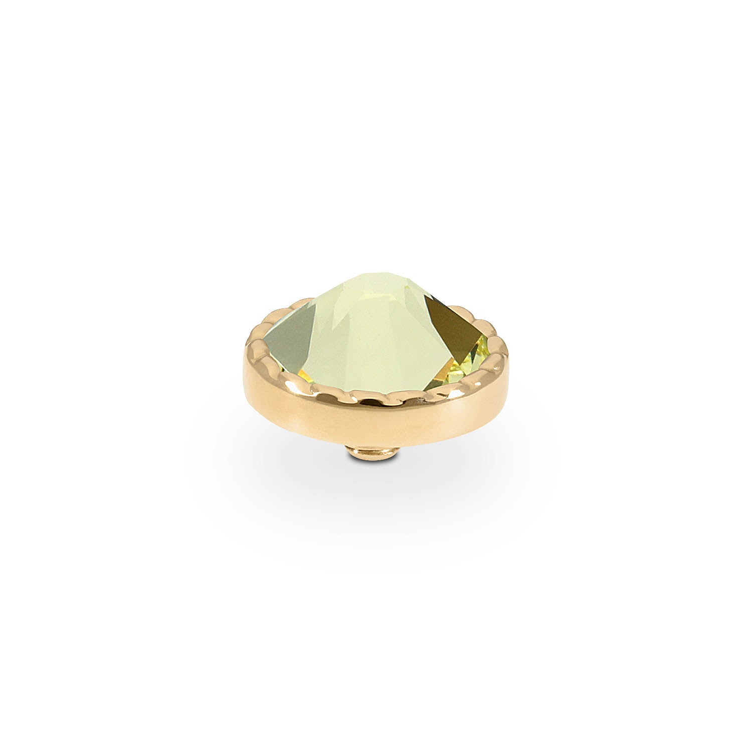 Bocconi Flat Top 9 mm - Gold Jonquil