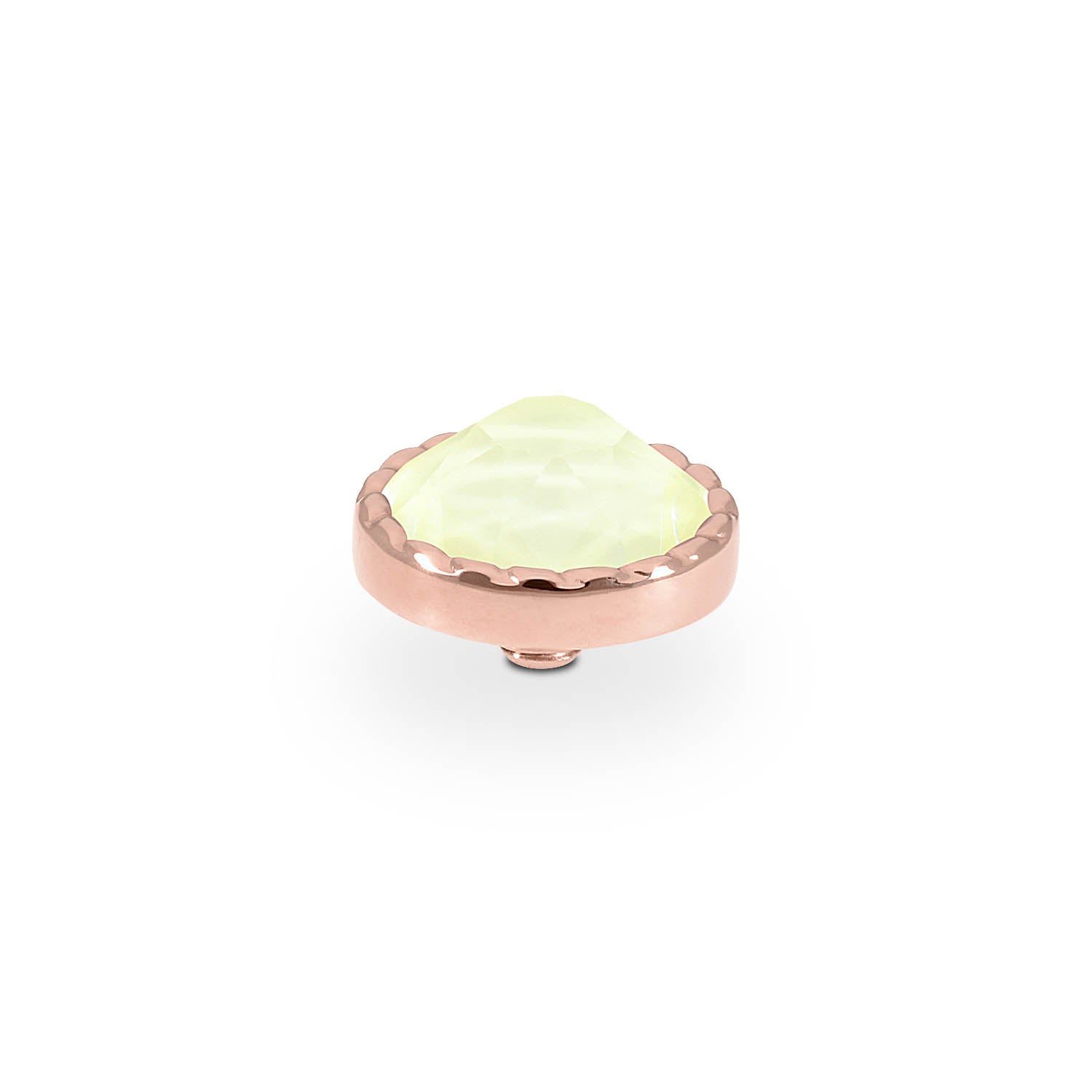 Bocconi Flat Top 9 mm - Roségold