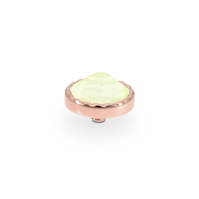 Bocconi Flat Top 9 mm - Roségold