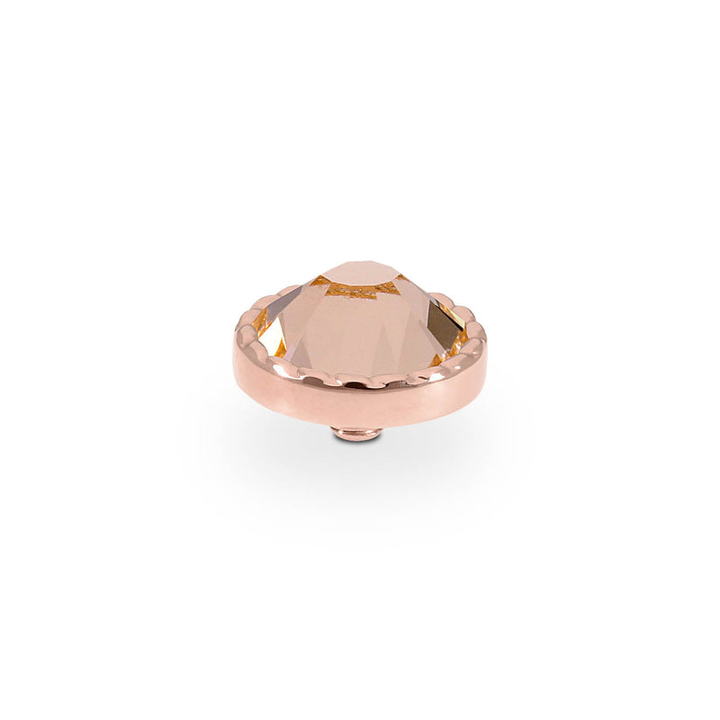 Bocconi Flat Top 9 mm - Roségold