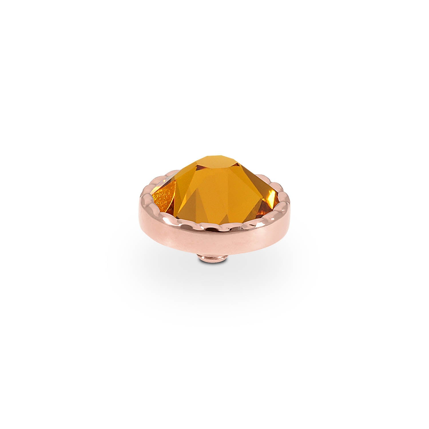 Bocconi Flat Top 9 mm - Roségold