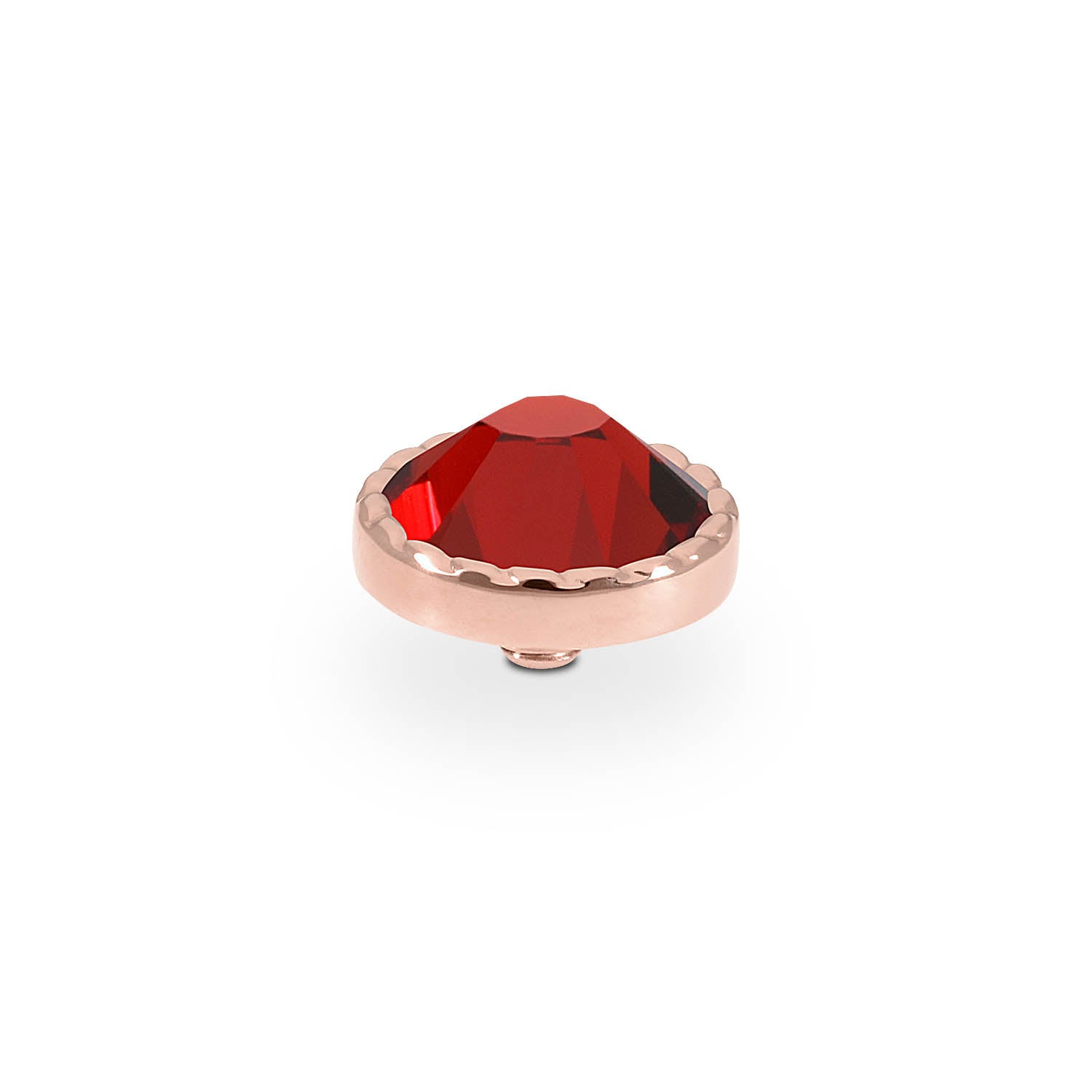 Bocconi Flat Top 9 mm - Roségold