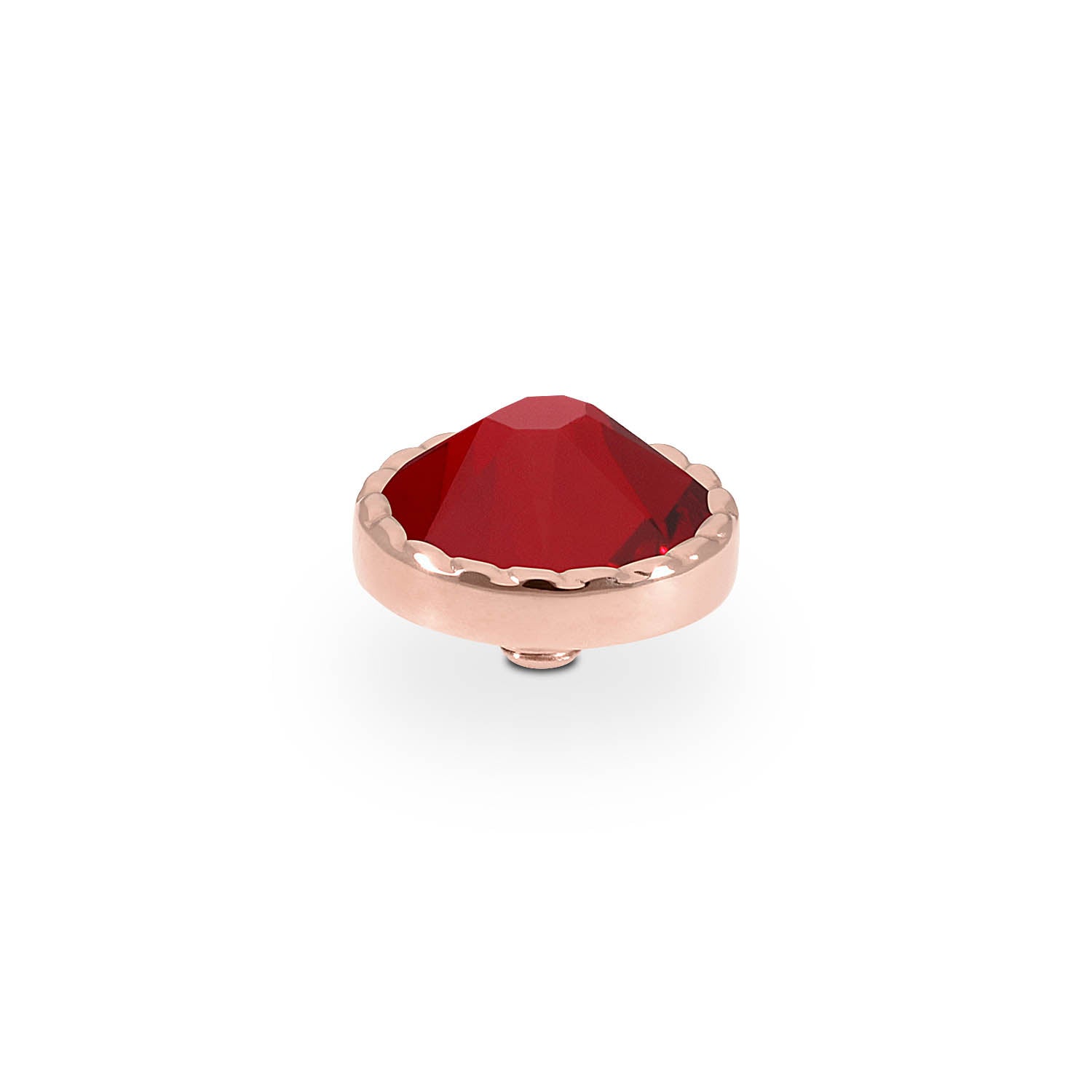 Bocconi Flat Top 9 mm - Roségold