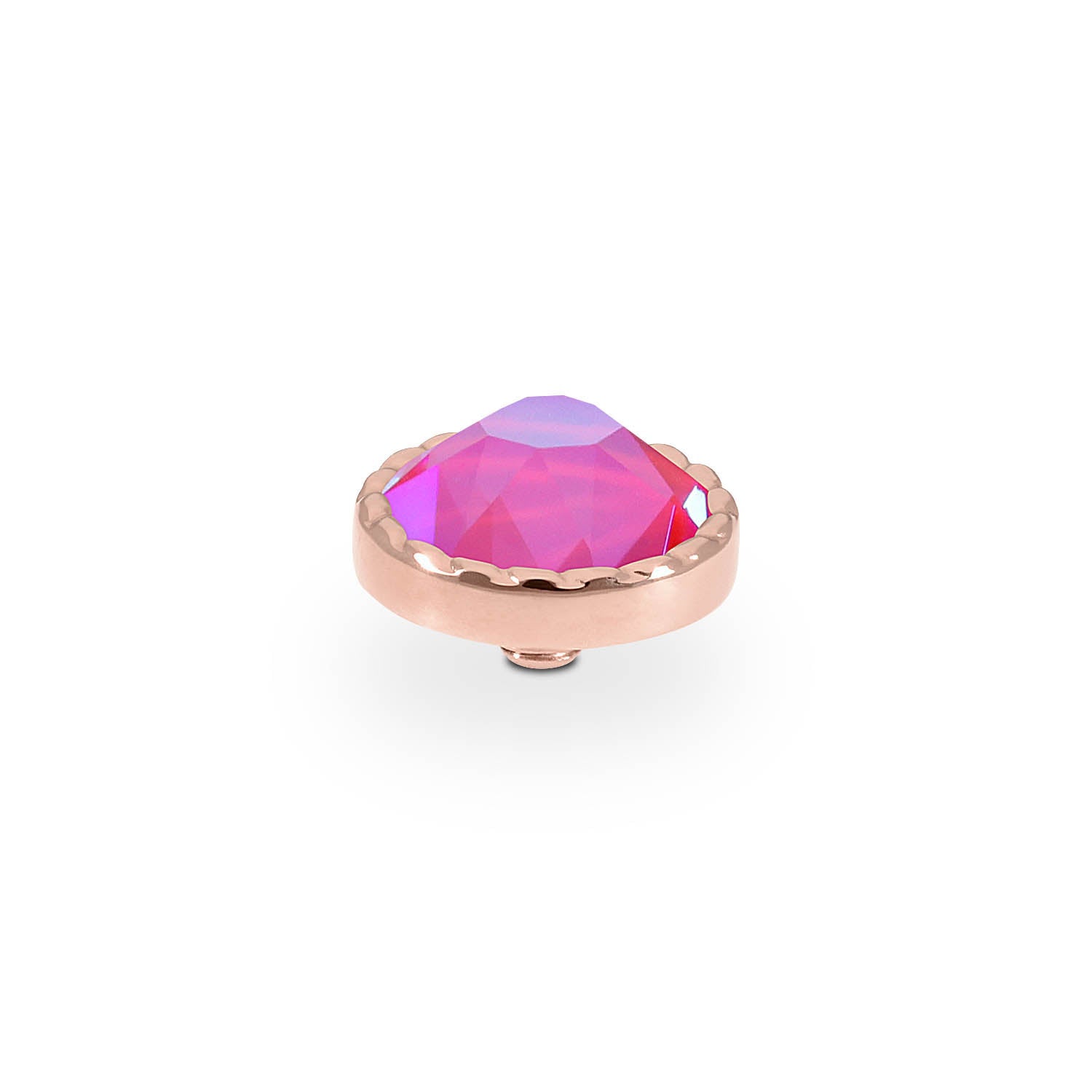 Bocconi Flat Top 9 mm - Roségold