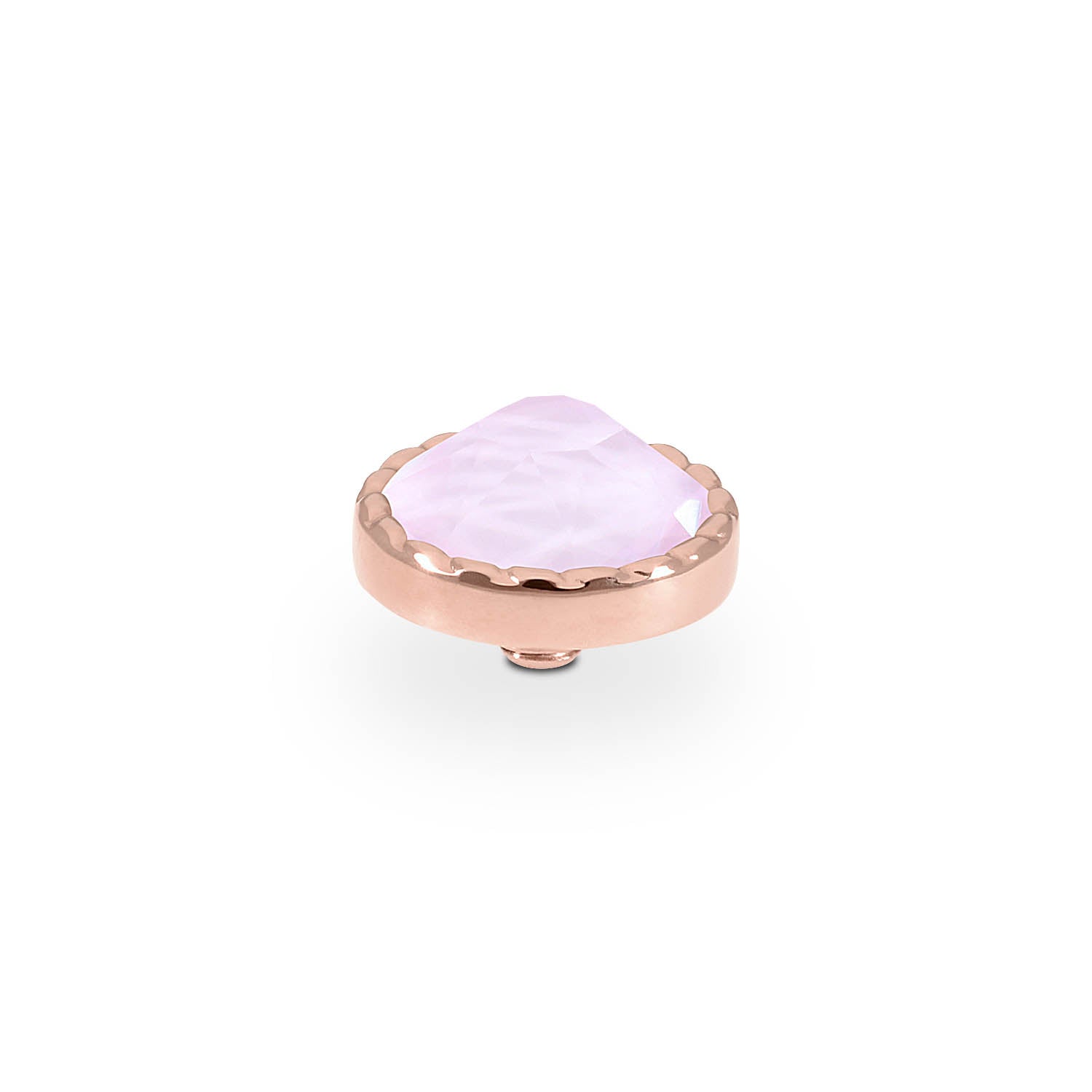 Bocconi Flat Top 9 mm - Roségold