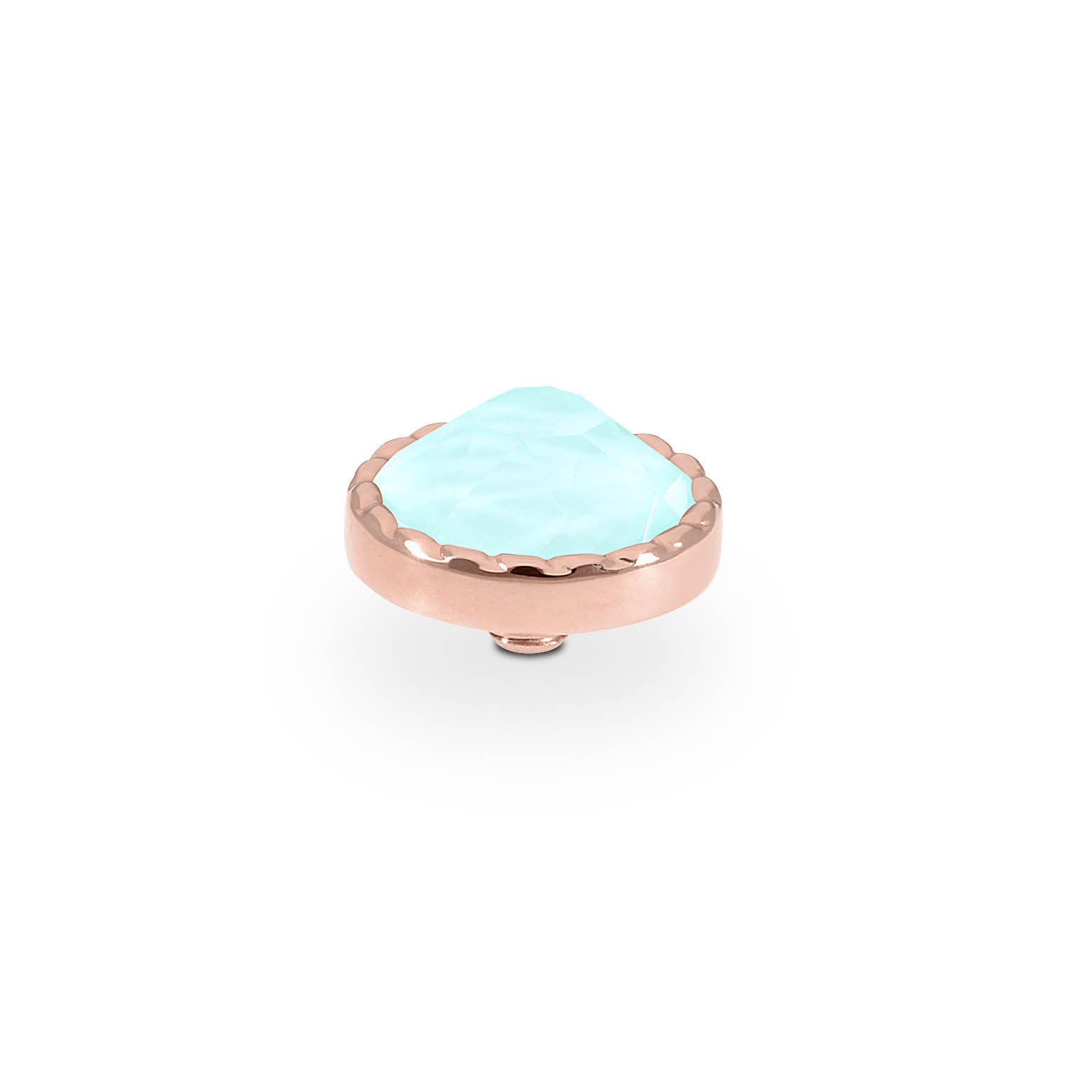 Bocconi Flat Top 9 mm - Roségold