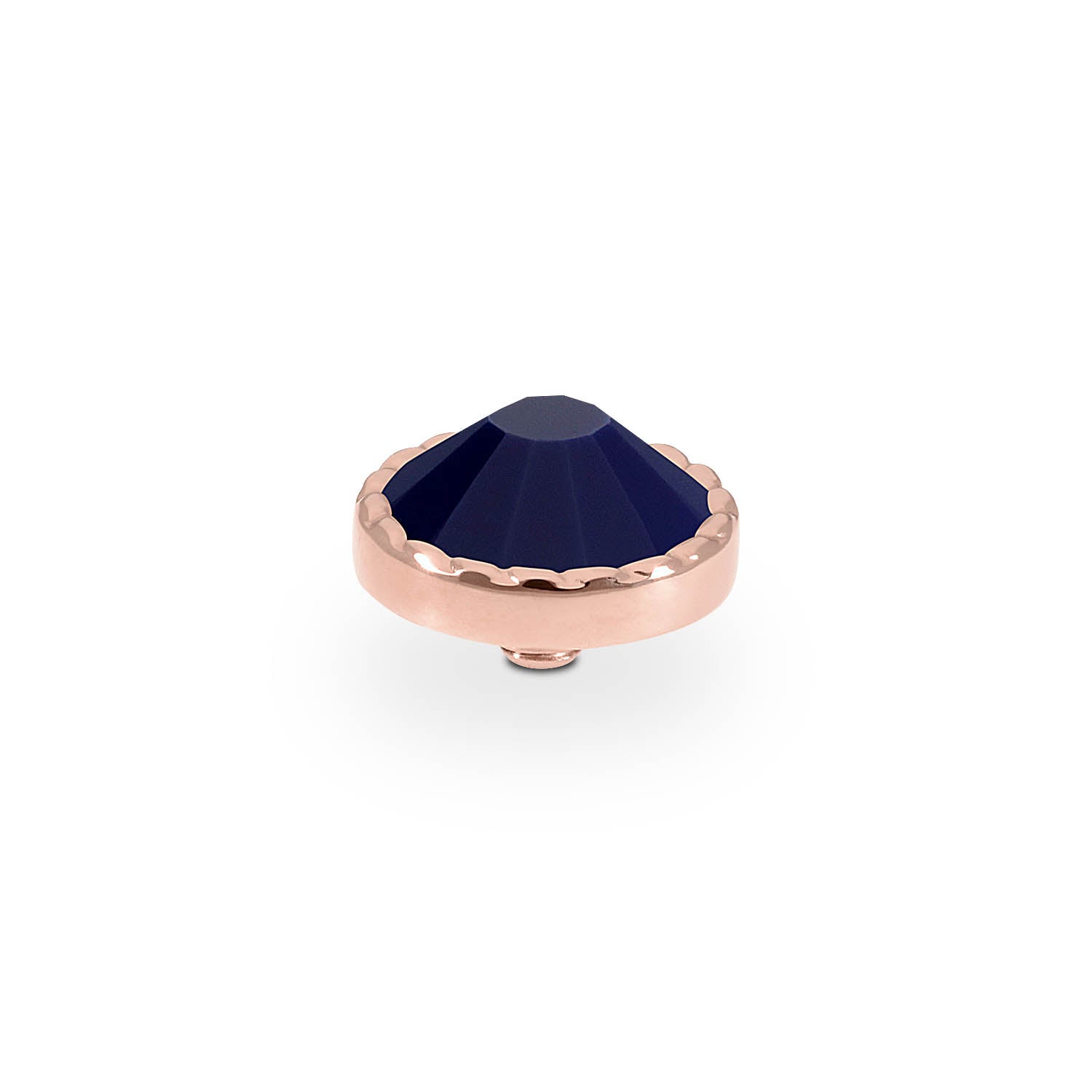 Bocconi Flat Top 9 mm - Roségold