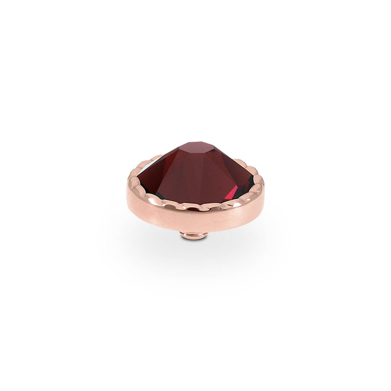 Bocconi Flat Top 9 mm - Roségold